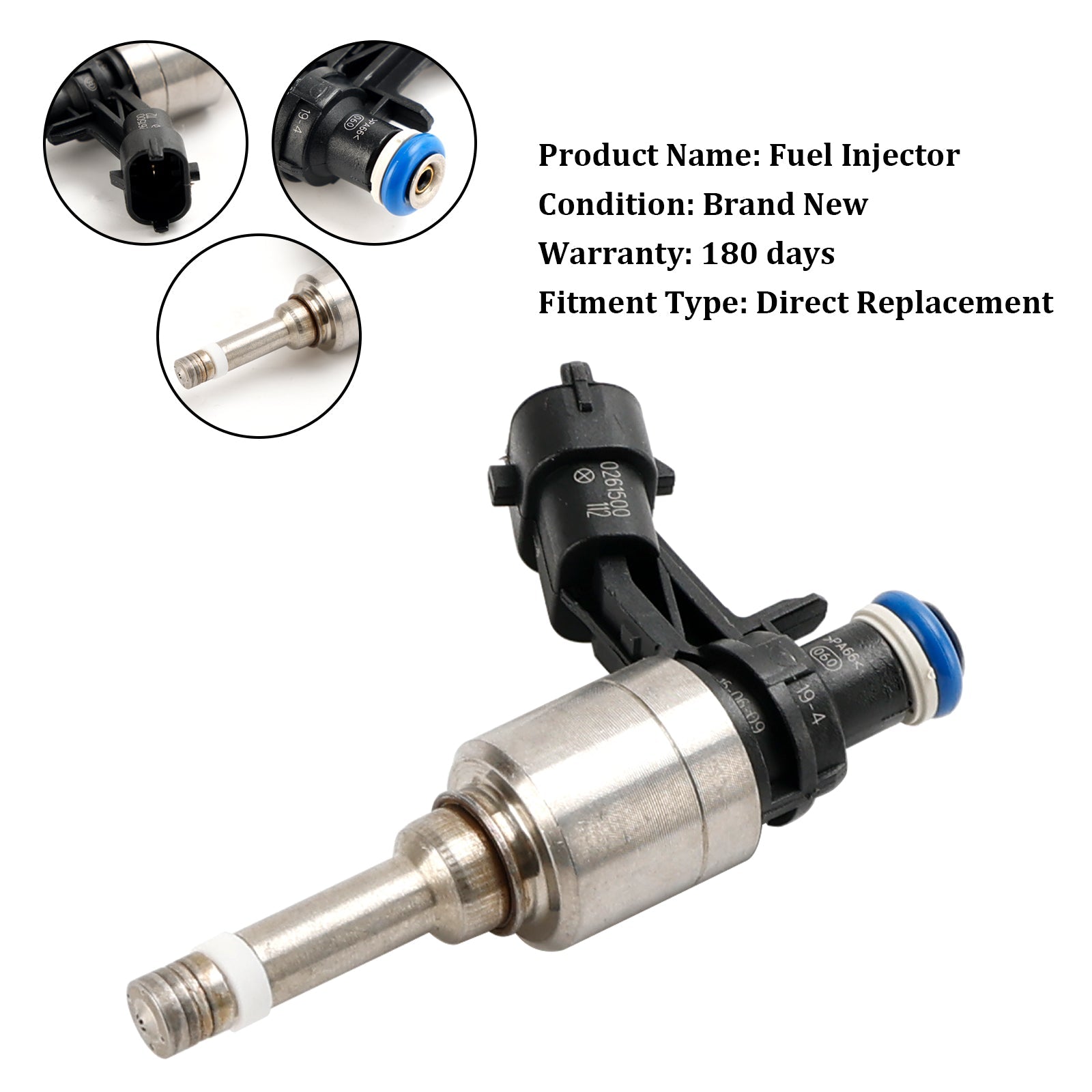 PALASER 2011-2013 Buick Regal 2.0L-L4 Fuel Injector 0261500112 0261500147 12636111 FJ1097 - Image 11