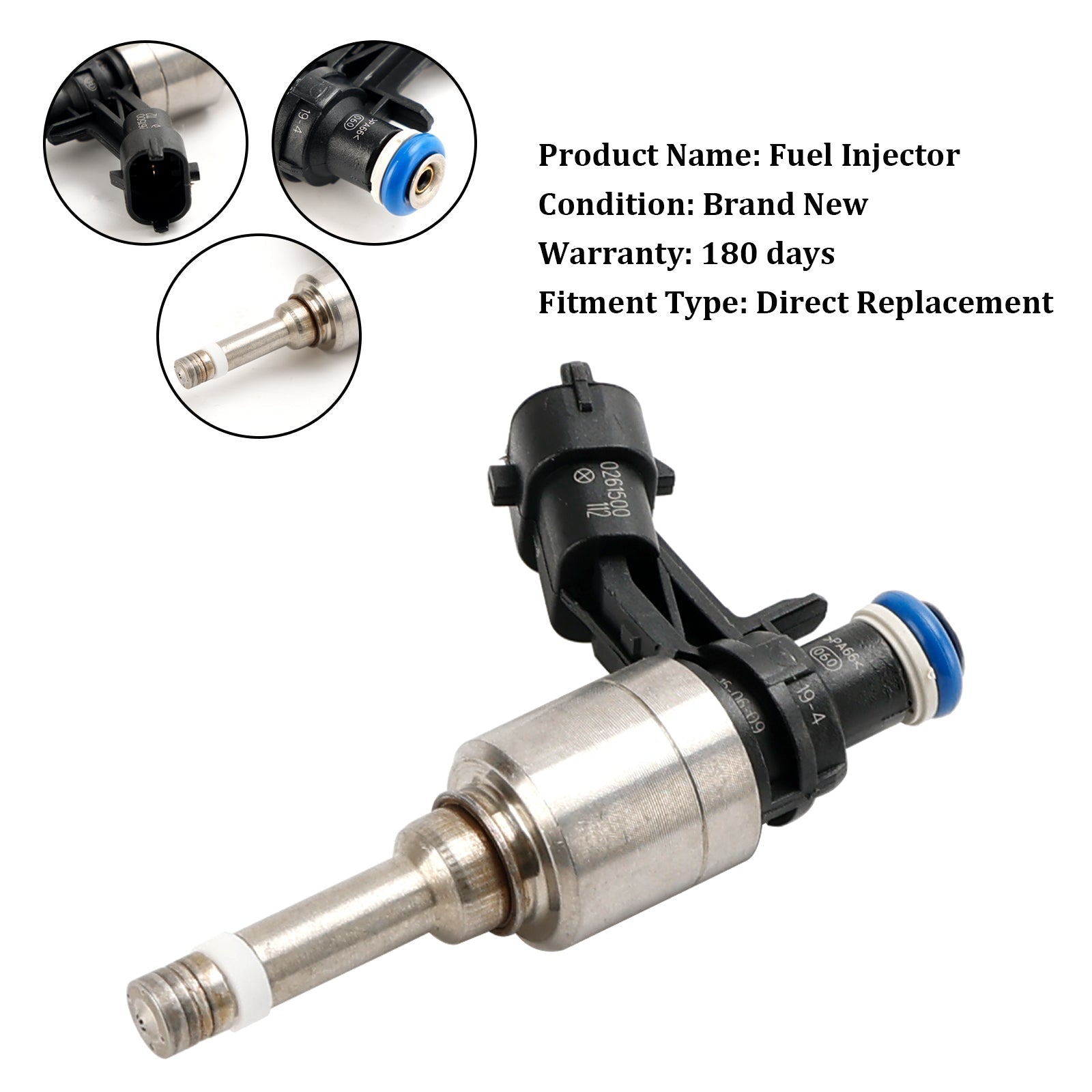 PALASER 2010 Chevrolet Hhr Saturn Sky 2.0L-L4 Fuel Injector 0261500112 0261500147 12636111 FJ1097 - Image 10