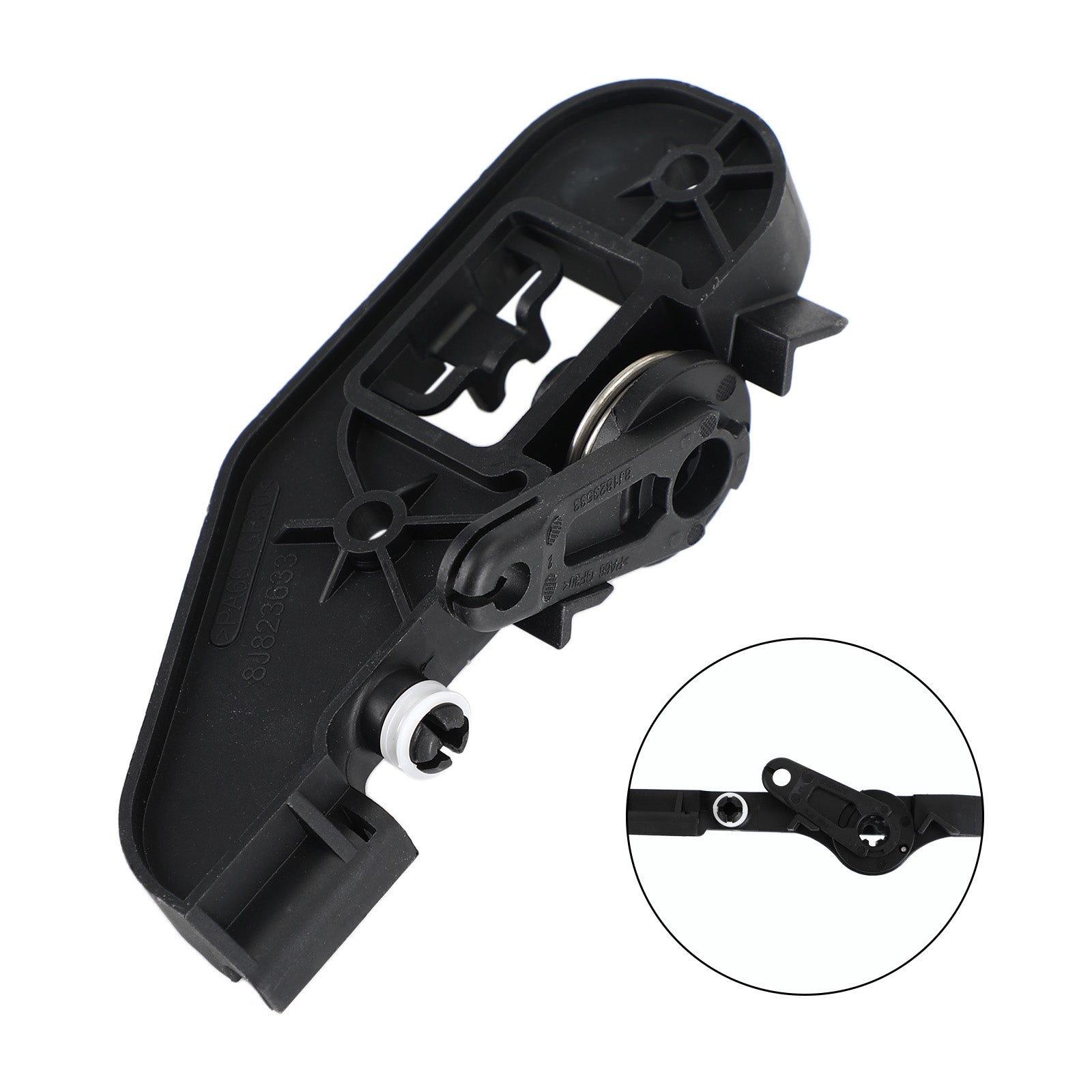 PALASER 2007-2015 Audi Tt Tts 8J1823633C Hood Release Handle Mount Bracket Holder - Image 3