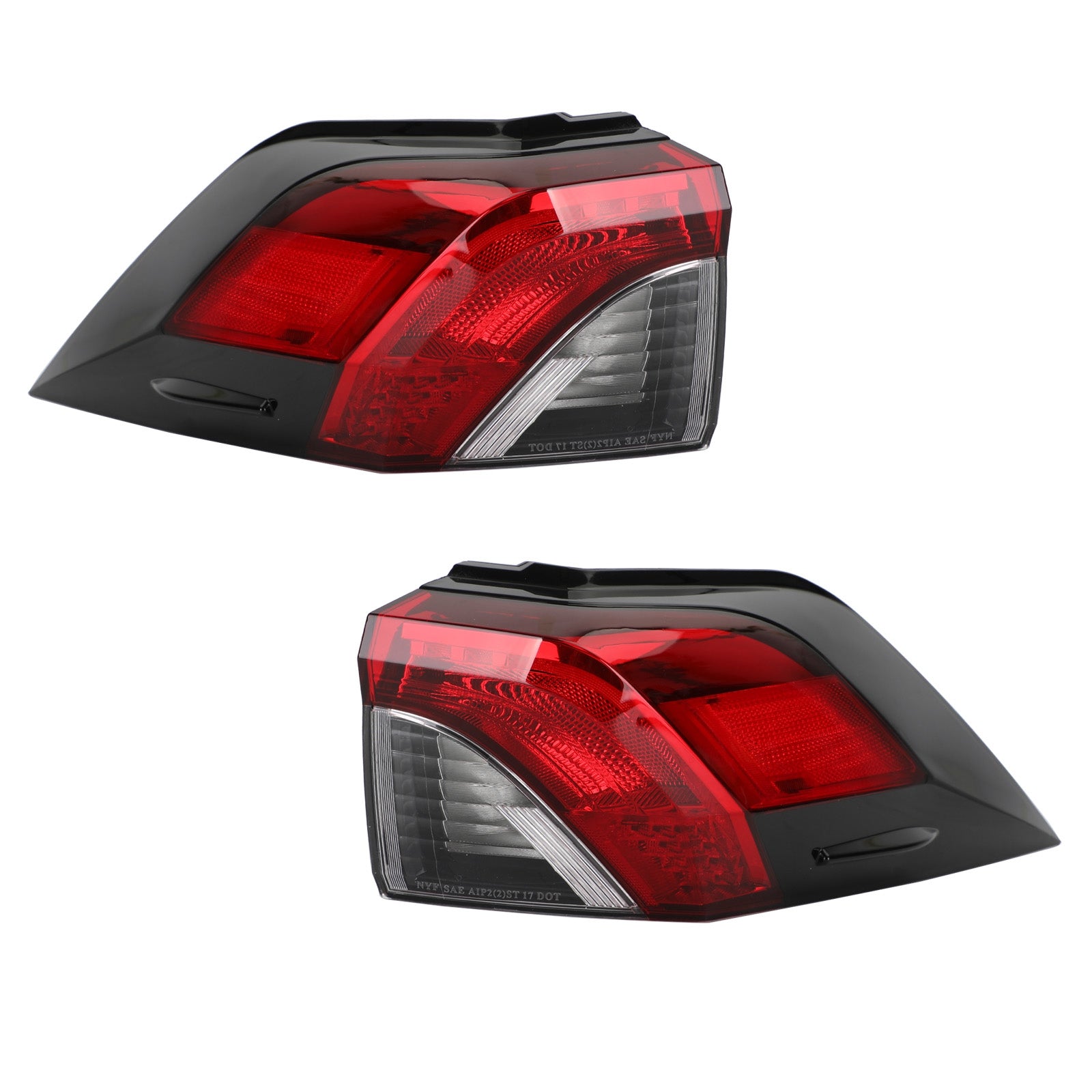 PALASER 2019-2021 Toyota RAV4 L+r Side Tail Light Rear Lamp Outer 81560/81550-0R090