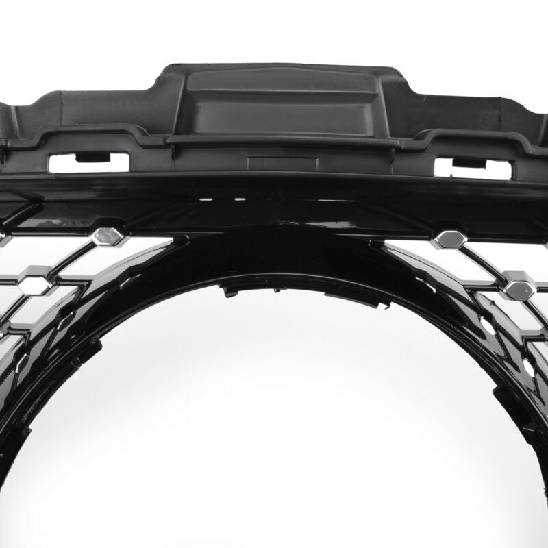 PALASER 2015-18 Benz W205 C250 C300 C400 Diamond Grille Front Grill - Image 6