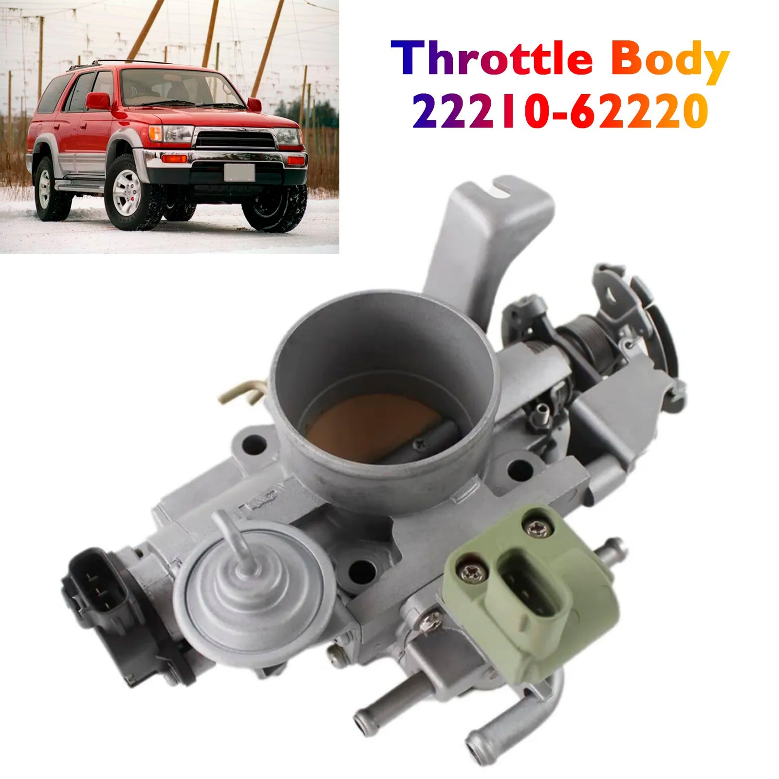 PALASER 2000-2002 Toyota Tundra 6 Cylinder Throttle Body 22210-62220 - Image 2