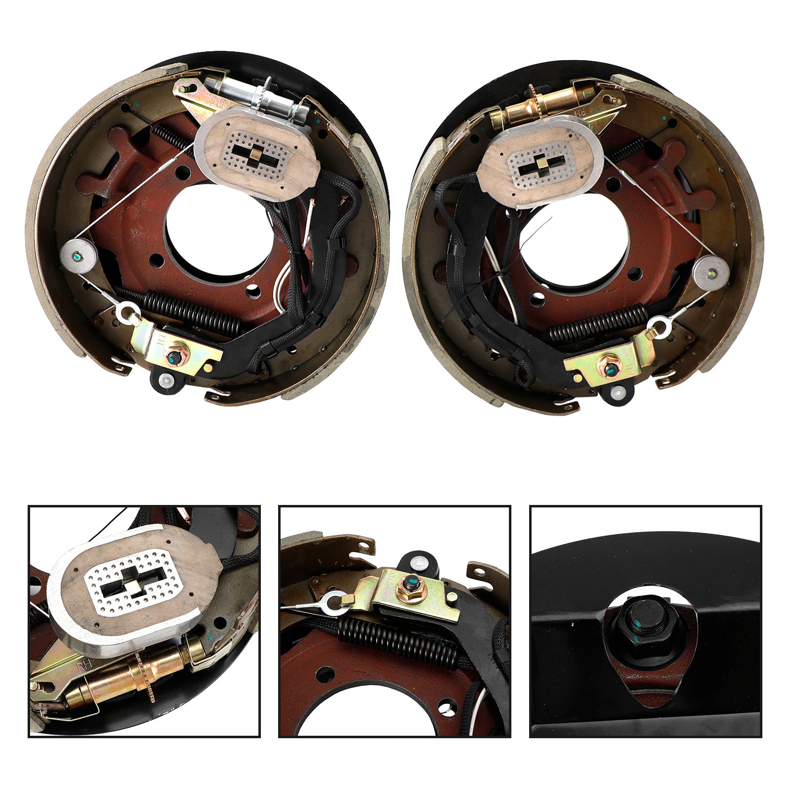 PALASER Electric Trailer Brake Kit W/Shields-Self-Adjusting-12-1/4"-Left/Right Hand-8K - Image 5