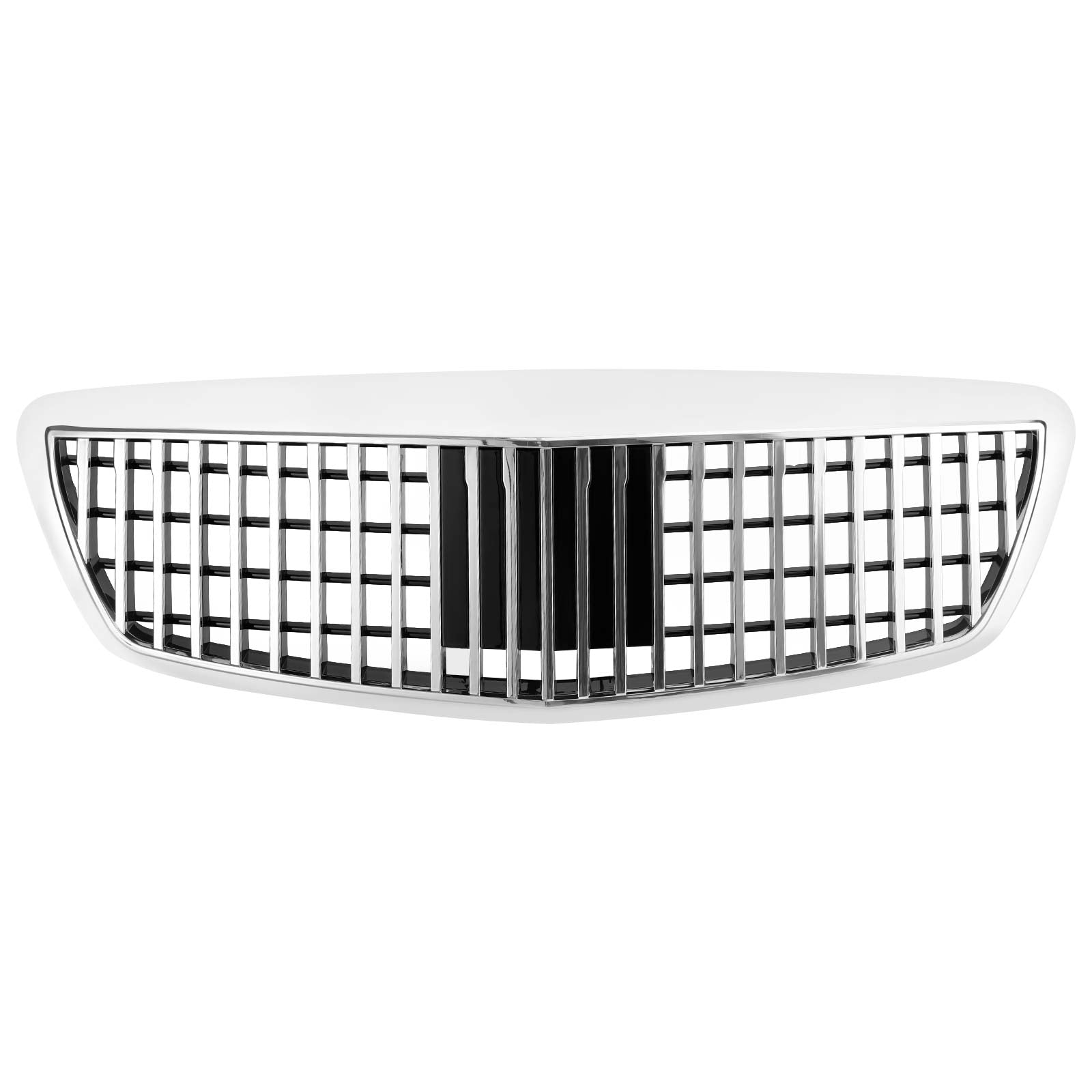 PALASER 2007-2009 Benz S-class W221 S550 S63 S450 Maybach Style MB2055869 Grille Grill Chrome - Image 14