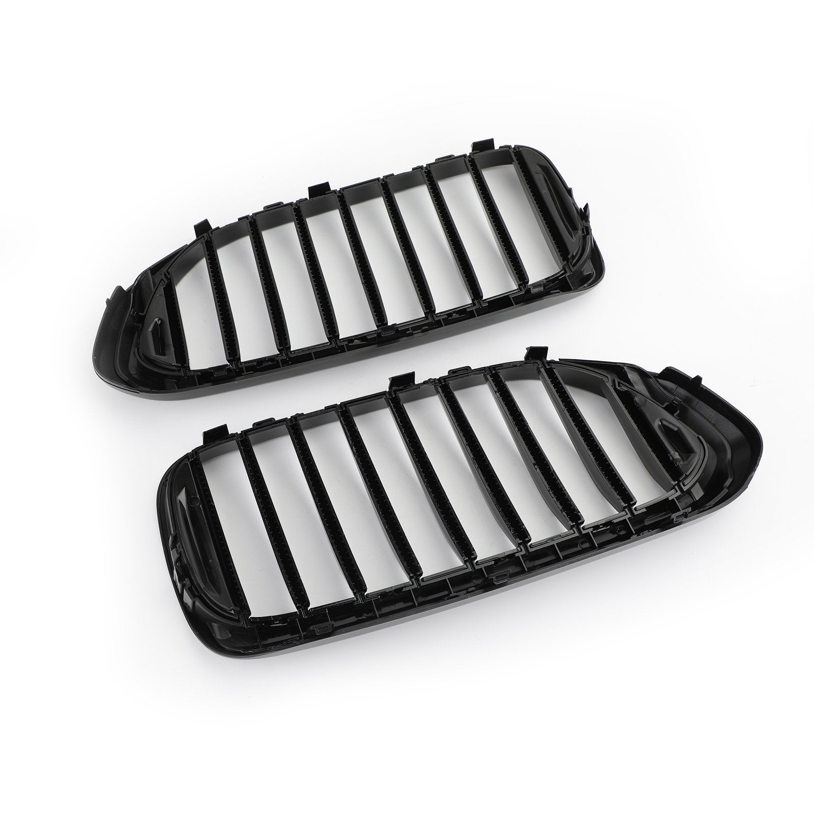 PALASER Glossy Black Front Kidney Grille Grill For 2017-2019 BMW 5 Series 530i 540i G30 - Image 5