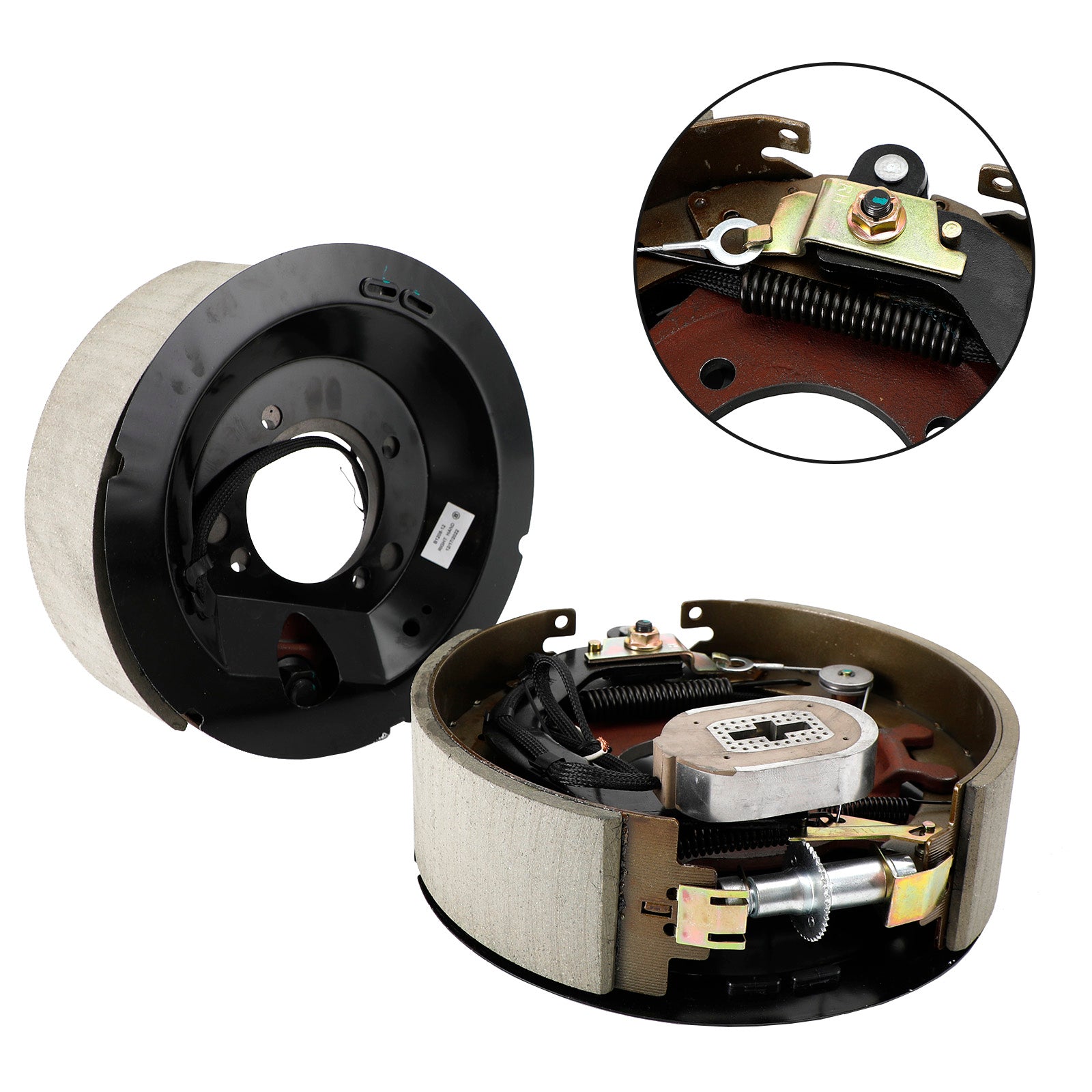 PALASER Electric Trailer Brake Kit W/Shields-Self-Adjusting-12-1/4"-Left/Right Hand-8K - Image 6