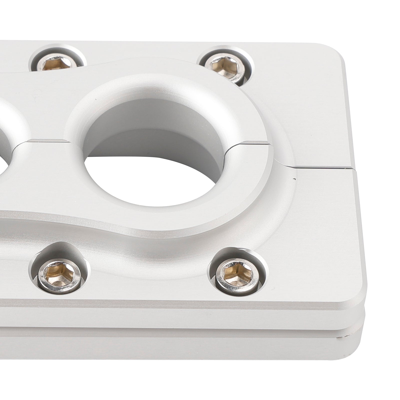 PALASER Aluminum Fire Wall Pass Through Raw Bracket For Holley Terminator X Max - Image 11