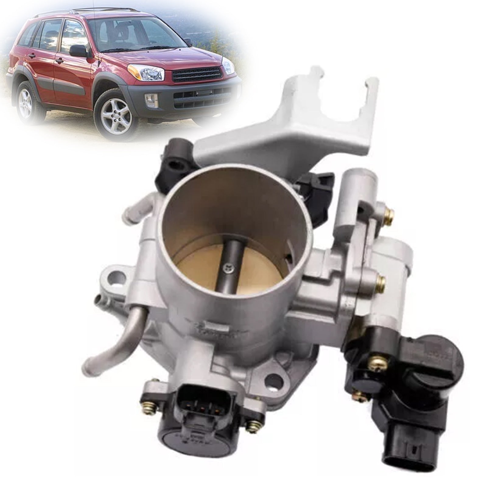 PALASER 2001-2003 Toyota RAV4 Throttle Body With Iacv Tps 22210-28100 2221028040 - Image 2