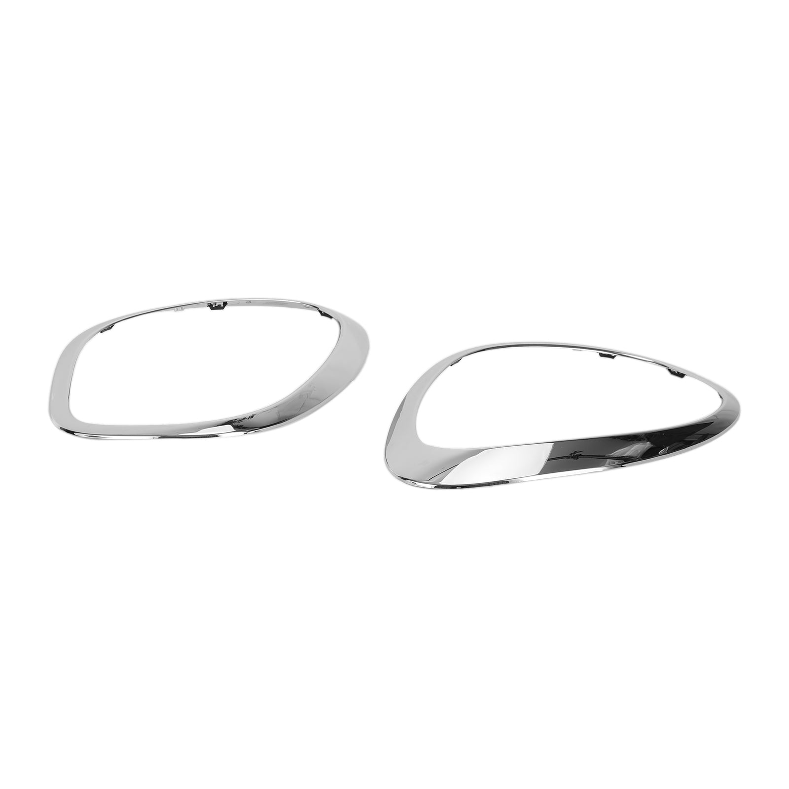 PALASER 2011-2016 Mini Cooper R60 Countryman 2X Chrome Headlight Trim Ring Bezels 51139801573 51139801574 - Image 8