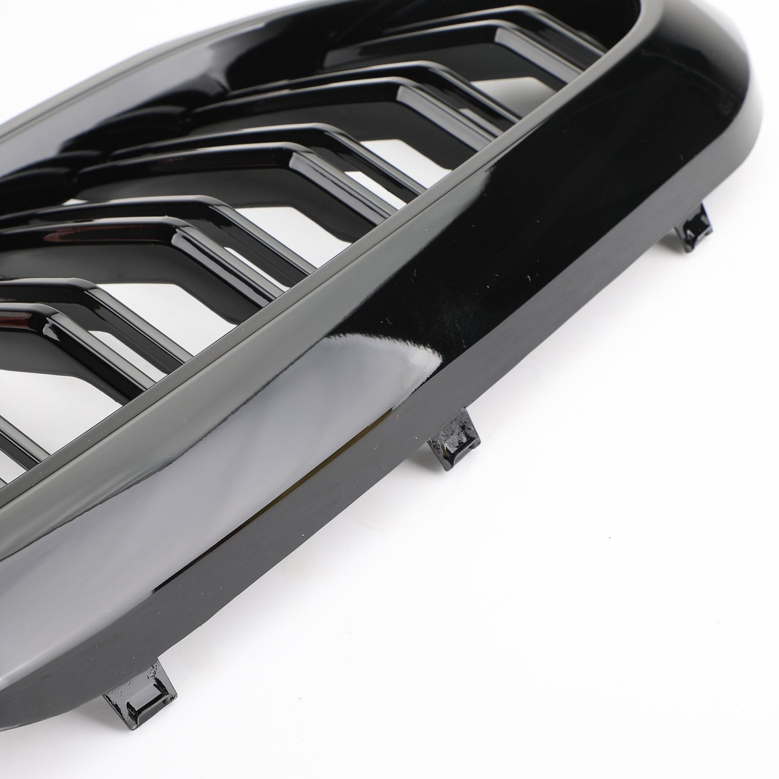 PALASER Front Kidney Grille Glossy Black Double Slat For 2017-2019 BMW 5Series G30 G31 Sedan - Image 6