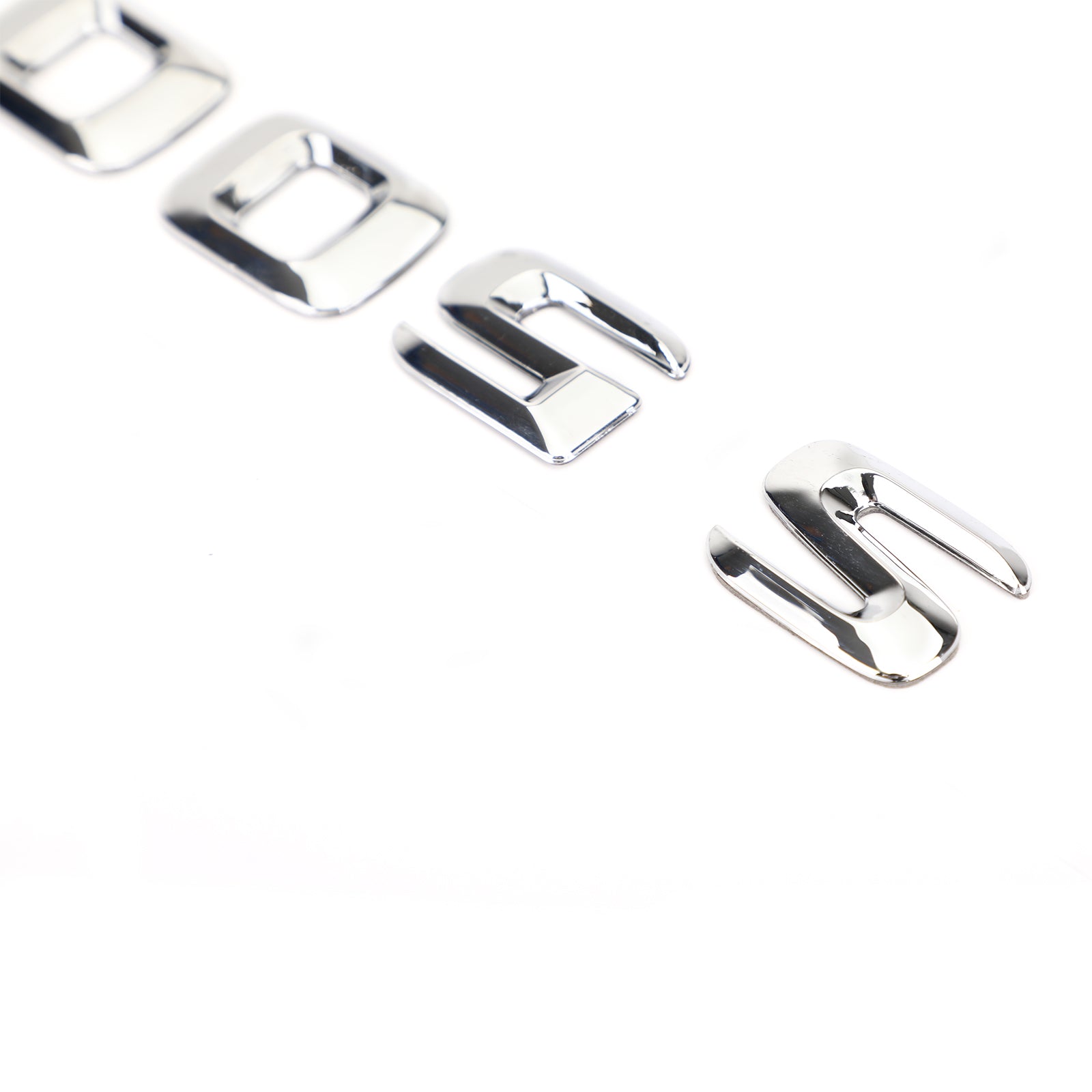 PALASER Rear Trunk Emblem Badge Nameplate Decal Letters Numbers Fit Mercedes S500 Chrome - Image 9