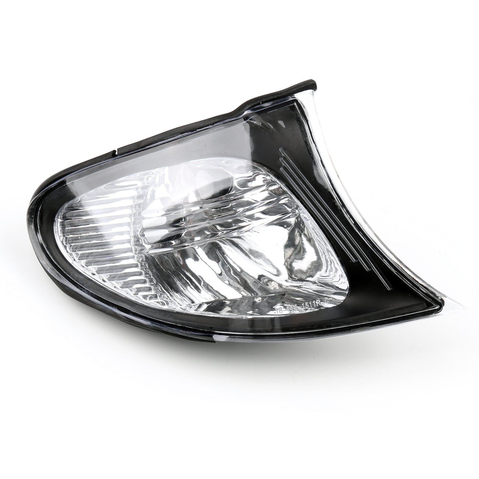 PALASER 02-05 BMW E46 3-Series 4Dr Euro Corner Lights - Crystal Clear W/ Smoke Trim Fit - Image 5