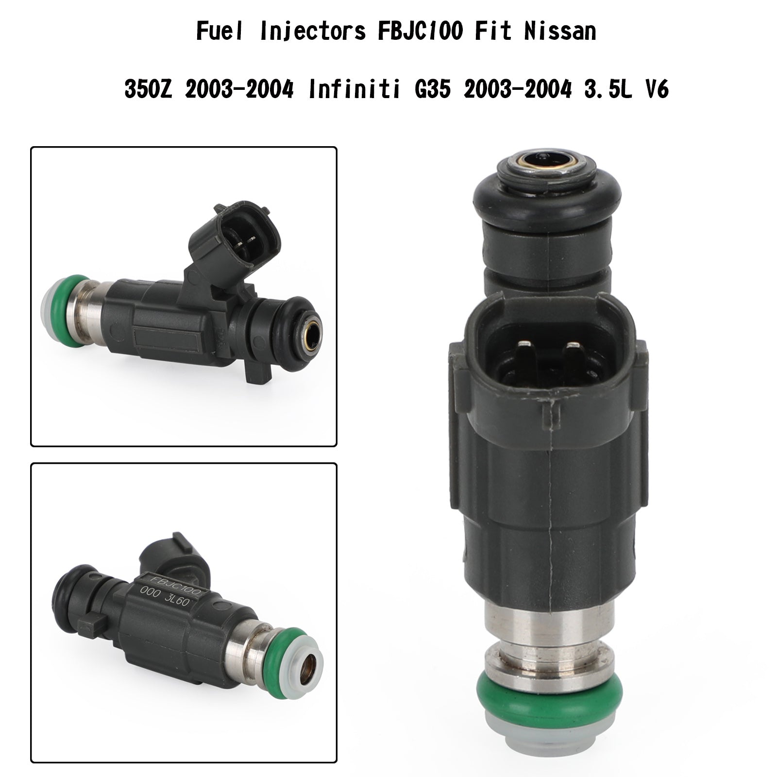 PALASER 2003-2004 Nissan 350Z 3.5L V6 1PCS/6PCS Fuel Injectors FBJC100 FBJC-100 842-12240 84212240