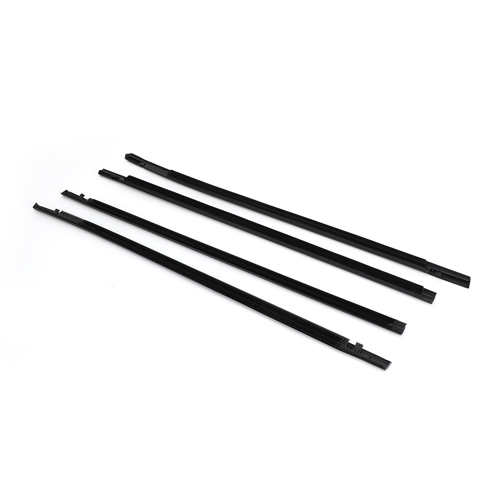 PALASER Honda Civic 2016-2021 4PCS Weatherstrip Window Moulding Trim Seal Belt
