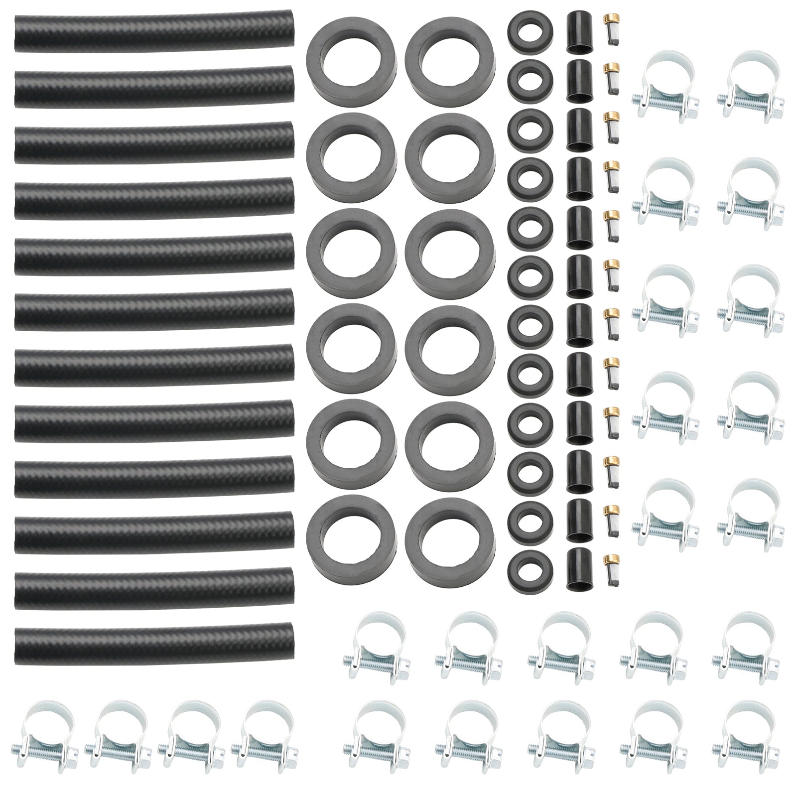 PALASER 1970-1986 Nissan Maxima Isuzu Impulse 12Pcs Fuel Injector Repair Kit - Image 7