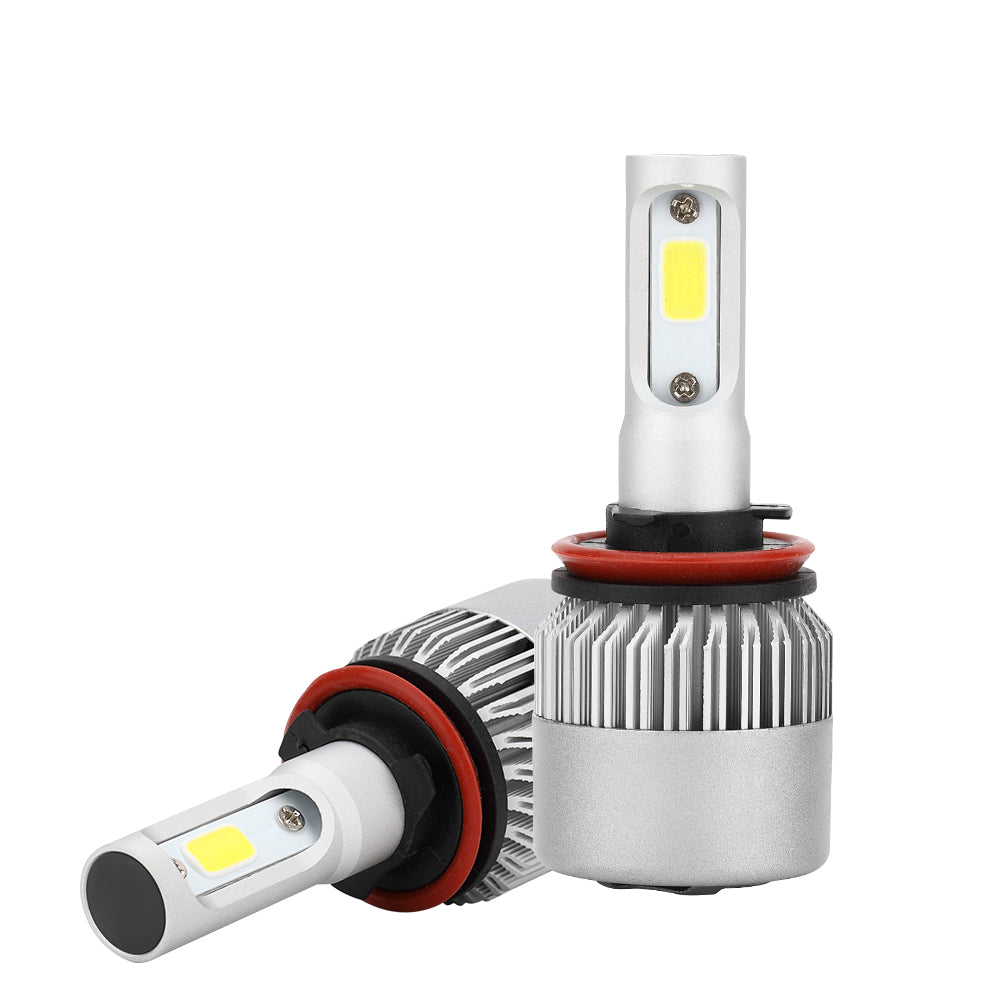 PALASER 2xH8/H9/H11 All-in-one S2 LED Headlight 72W 8000LM Cob Bulb Hi/lo Beam 6000K - Image 14