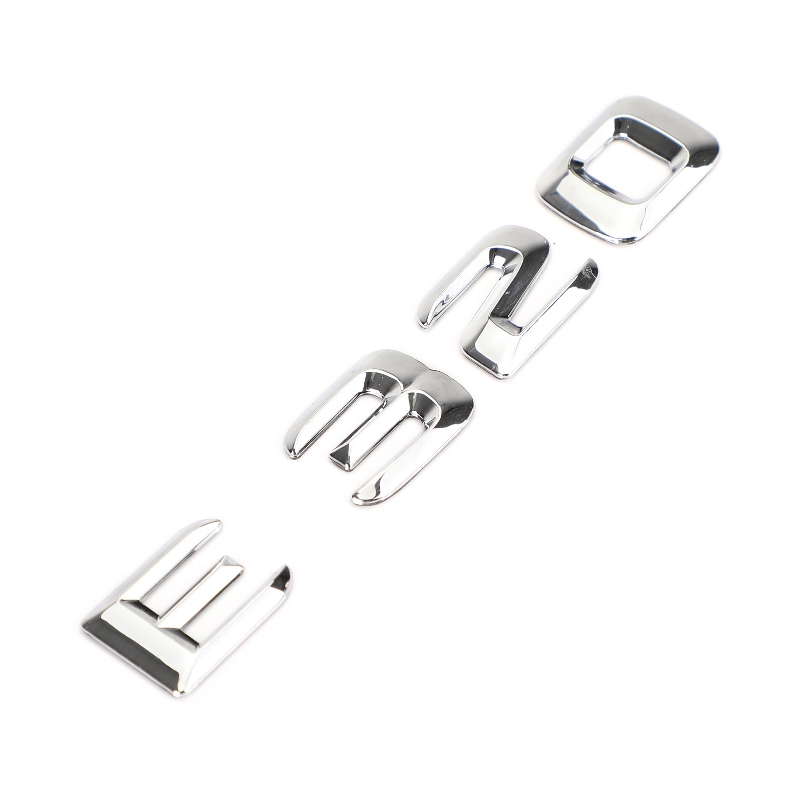 PALASER Rear Trunk Emblem Badge Nameplate Decal Letters Numbers Fit Mercedes E320 Chrome - Image 6