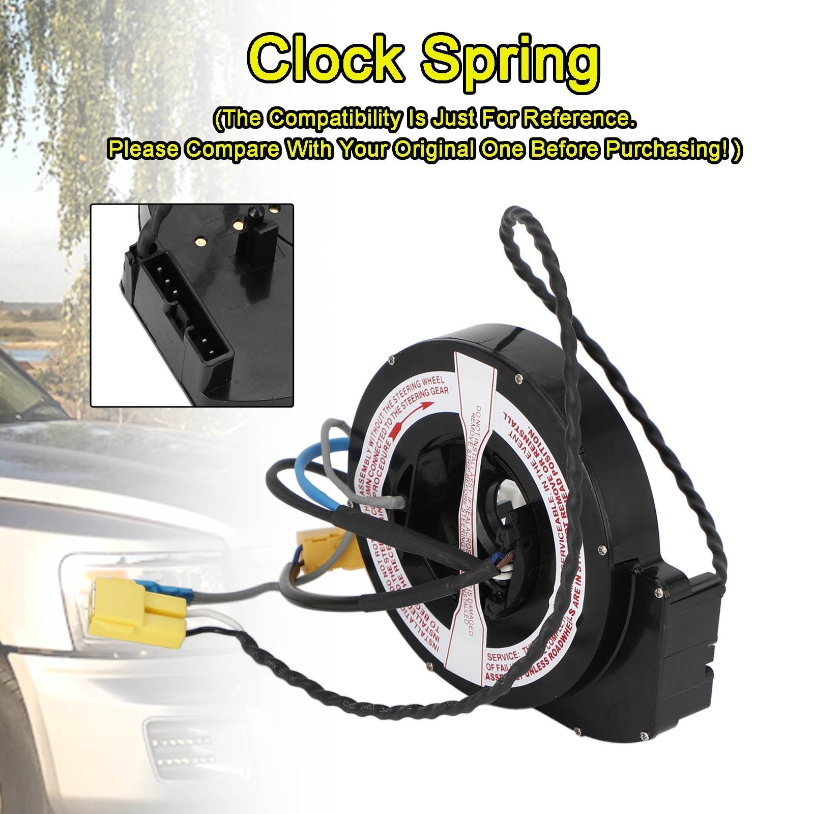 PALASER 1997-2000 Dodge Dakota 56020038 Clock Spring 56045455AG - Image 4