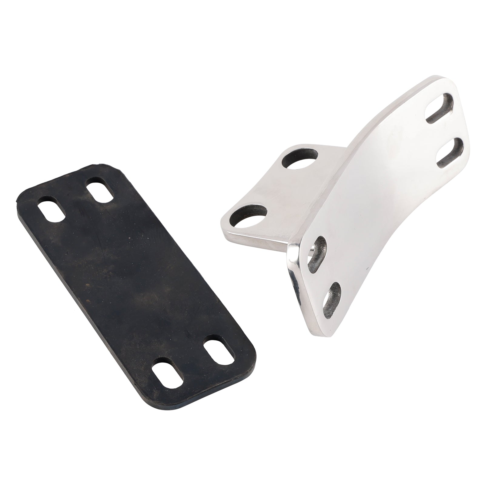 PALASER Peterbilt 379 Cab Lower Exhaust Stack Bracket Stainless 14-12998