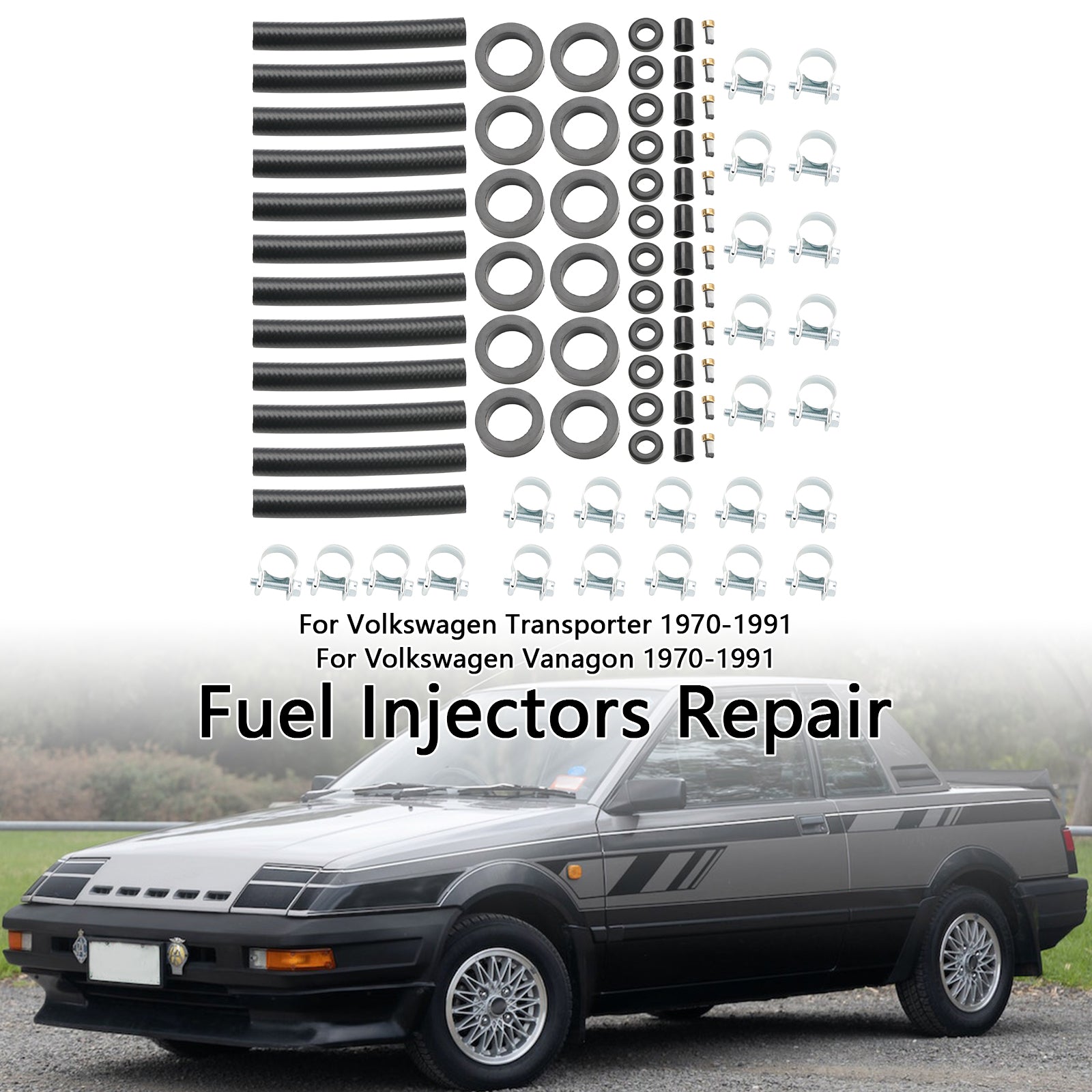 PALASER 1970-1990 Subaru Loyale 12Pcs Fuel Injector Repair Kit - Image 4