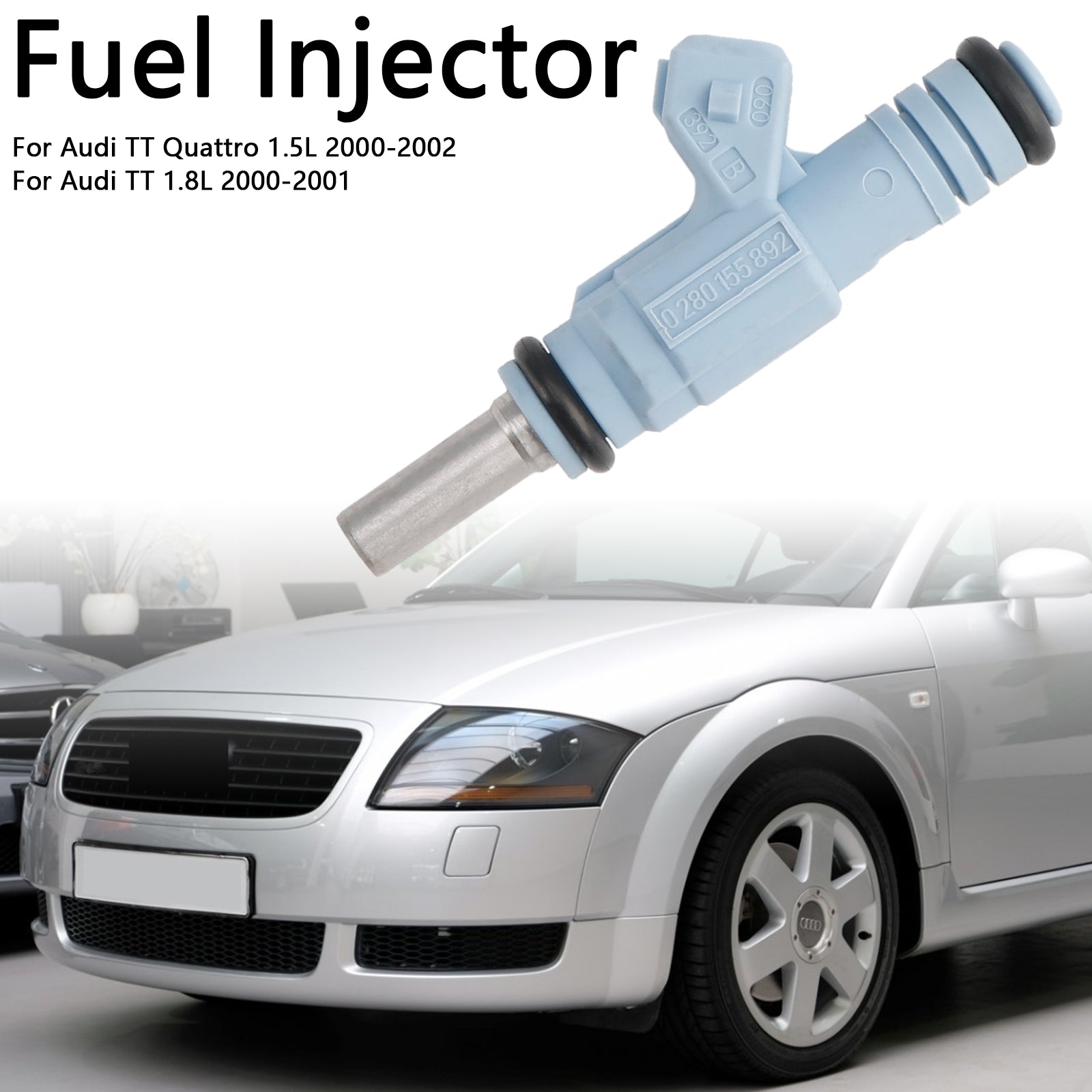 PALASER 2000-2002 Audi Tt Quattro 1Pcs Fuel Injector 0280155892 0280155893 - Image 4