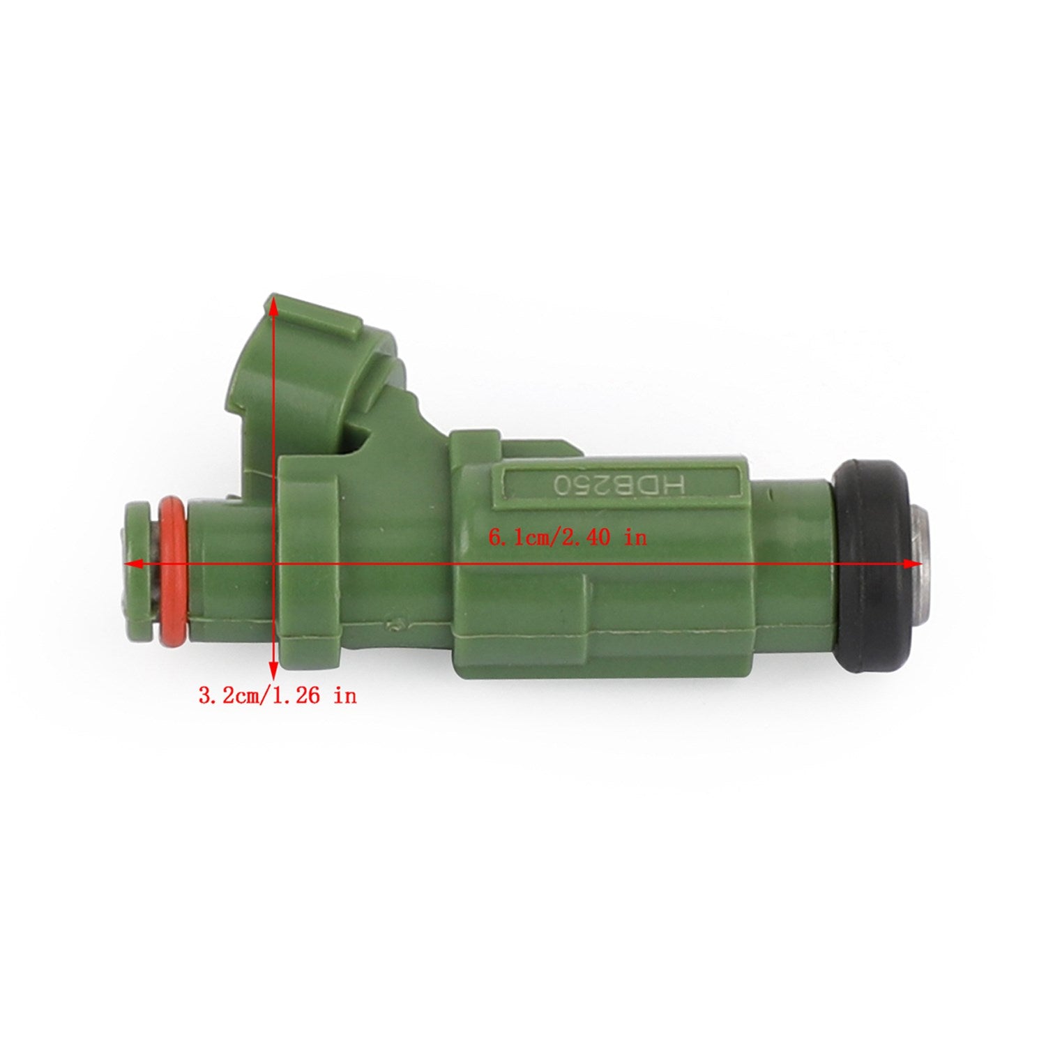 PALASER 1PCS Fuel Injectors Fit 2004-2007 Mitsubishi Lancer 2.0L L4 HDB250 - Image 2