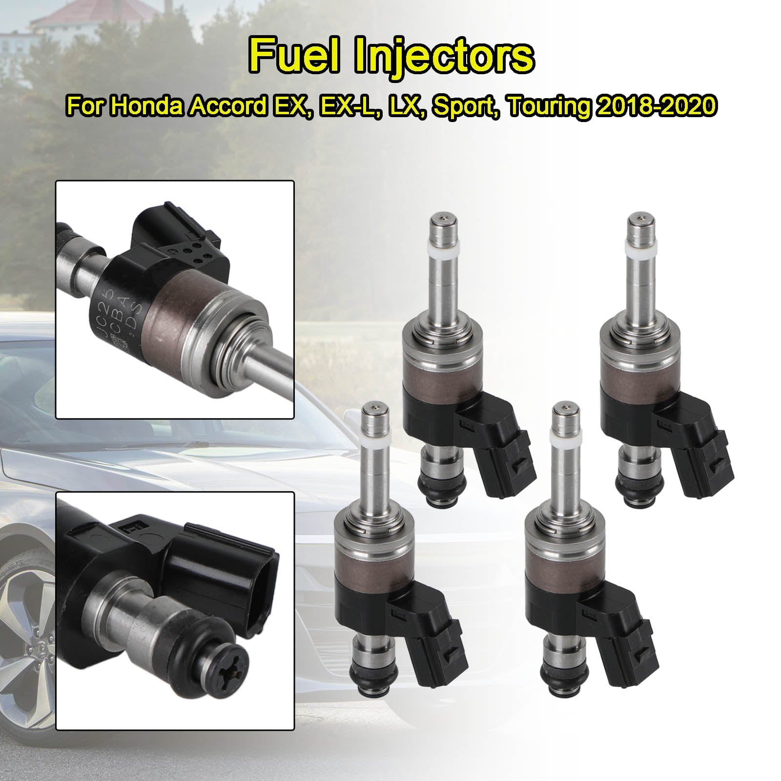 PALASER 2017-2020 Honda Cr-v Ex Ex-l Lx Touring 4PCS 16010-5PA-305 Fuel Injectors - Image 4