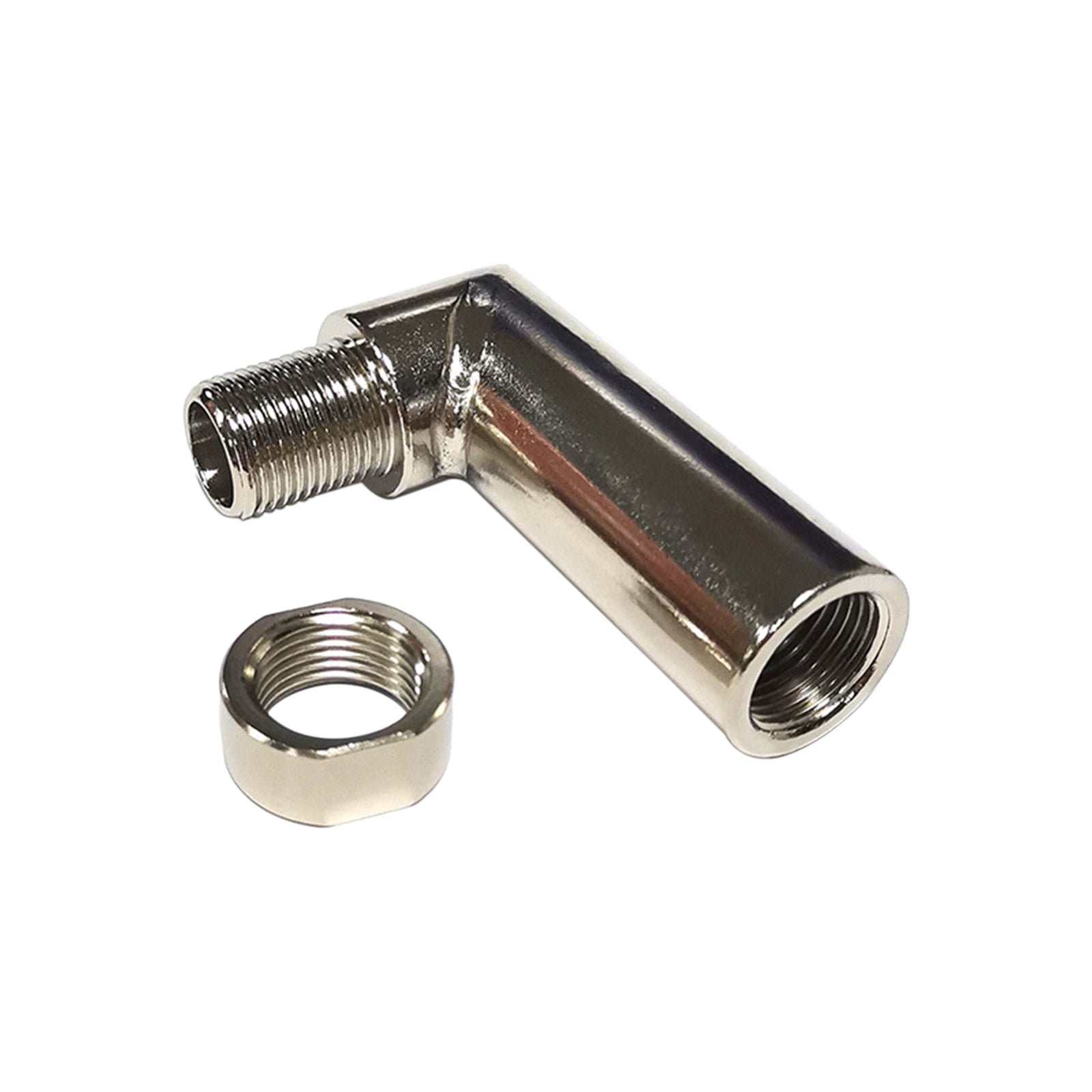 PALASER M18*1.5 Oxygen Spacer Sensor Angled Extender 90 Degree O2 Bung Extension