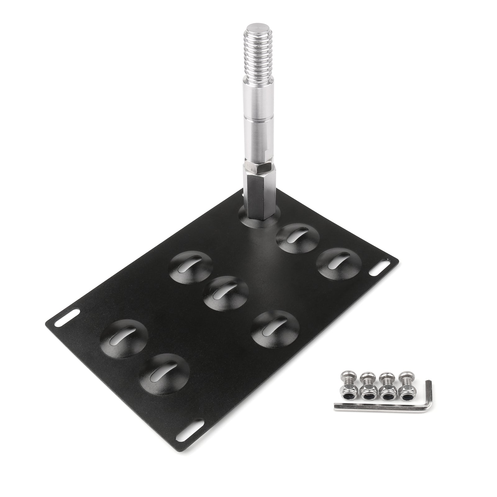 PALASER Vw Golf 6 Front Bumper Tow Hook License Plate Mounting Holder Bracket - Image 5