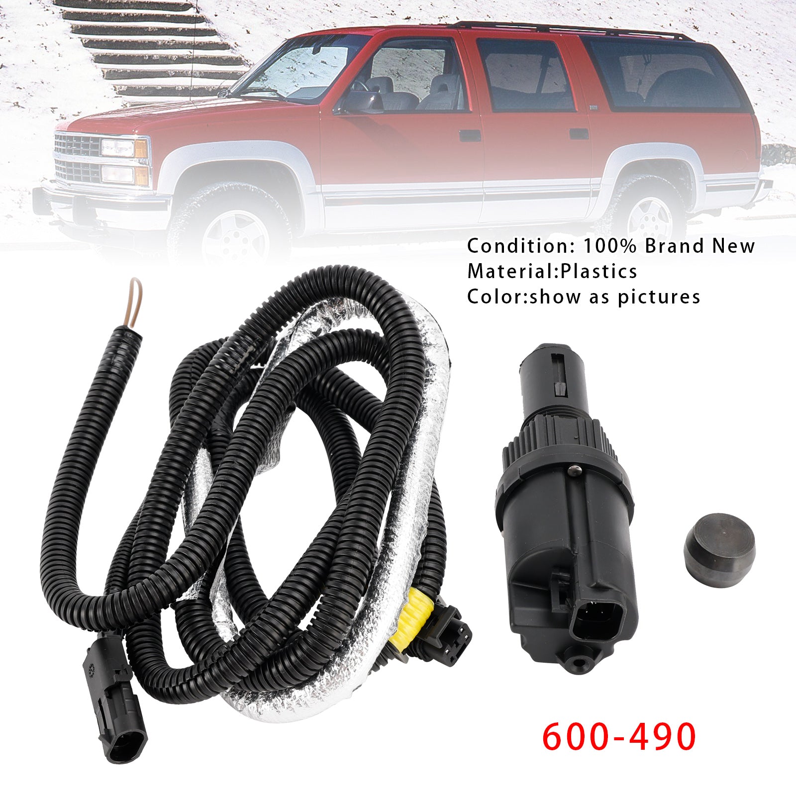 PALASER 1988-1996 Chevrolet K2500 4WD Actuator 600-490 - Image 3