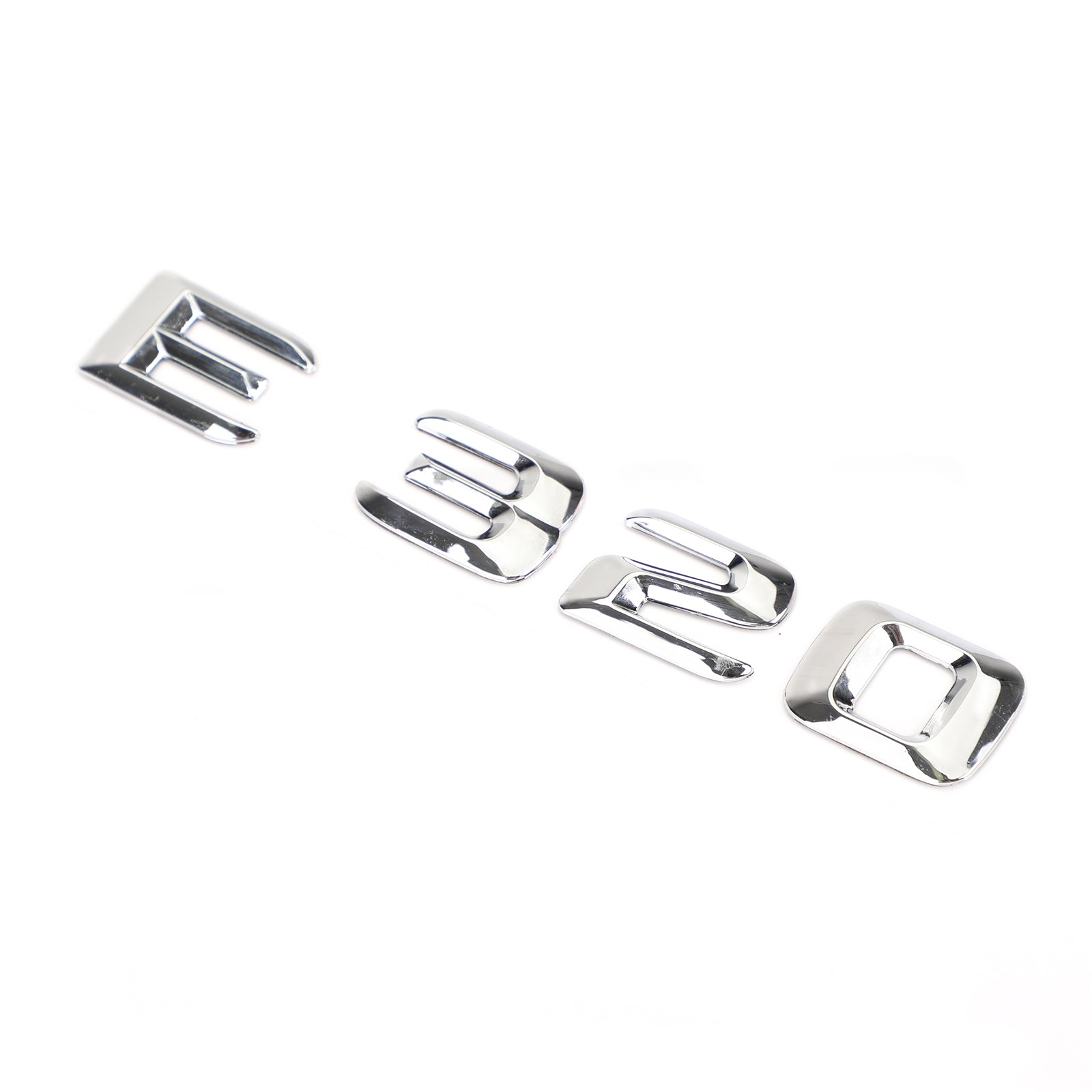 PALASER Rear Trunk Emblem Badge Nameplate Decal Letters Numbers Fit Mercedes E320 Chrome - Image 11