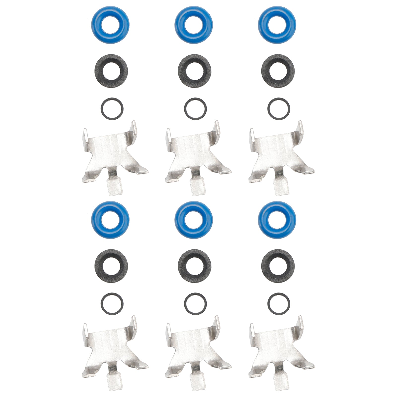 PALASER 2011-2016 Ford F150 3.5L Turbo Ecoboost 6Pcs Fuel Injector Repair Seal Kit BL3Z9F593B CM5202 - Image 14
