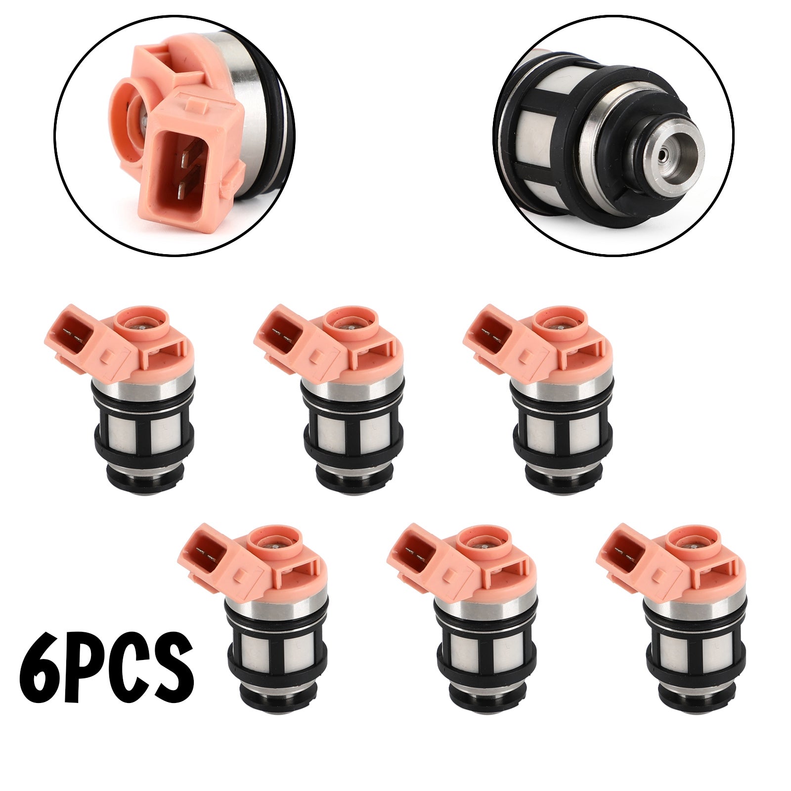 PALASER Nissan D21 Pathfinder Quest Mercury 3.0L V6 6PCS Fuel Injector 16600-88G10 - Image 2