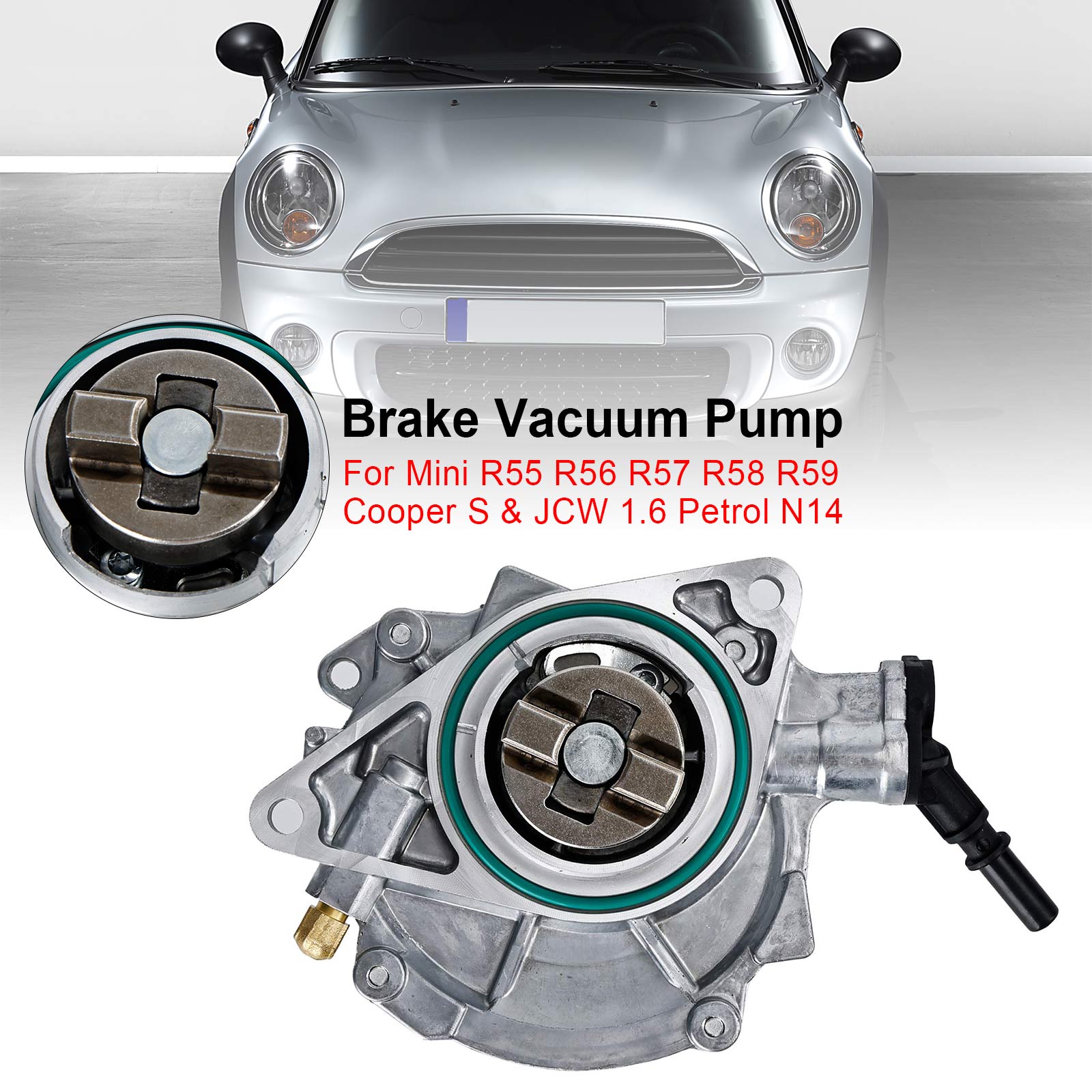 PALASER 2006-2012 Mini R55 R56 Brake Vacuum Pump 11667556919 - Image 4
