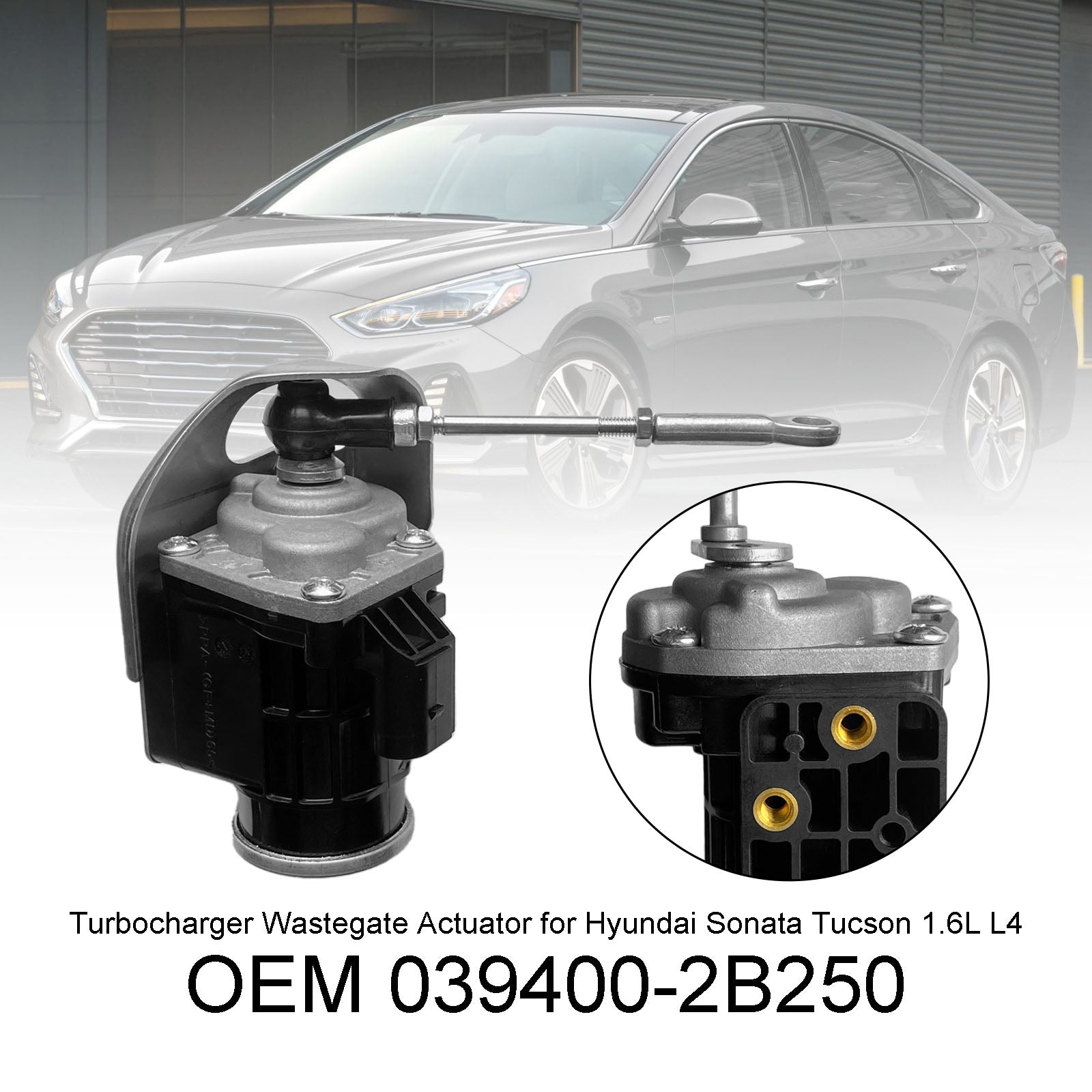 PALASER 2015-2018 Hyundai Sonata 1.6L Wastegate Actuator 39400-2B250 - Image 2