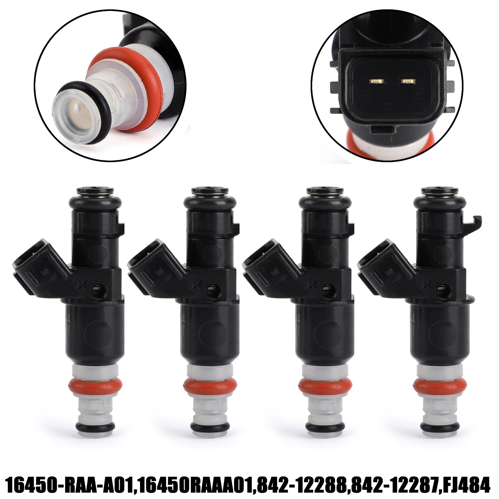 PALASER 2005-2011 Honda Cr-v 2.4L 2354CC I4 4PCS Fuel Injectors 16450RAAA01 16450-RAA-A01