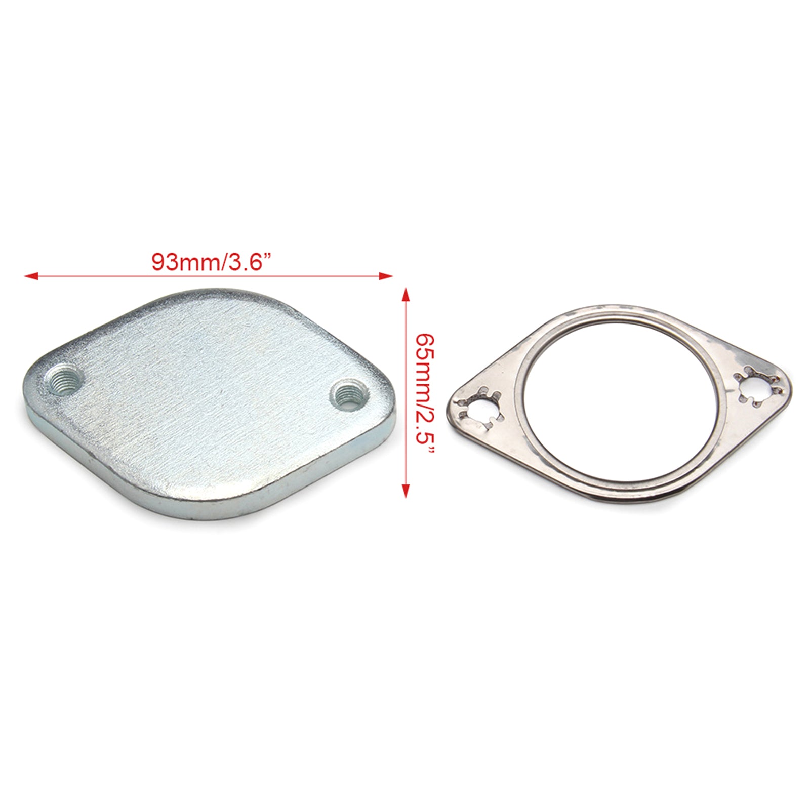 PALASER 08-10 F250 F350 6.4L Powerstroke Diesel Turbo Ford EGR Delete Kit - Image 2