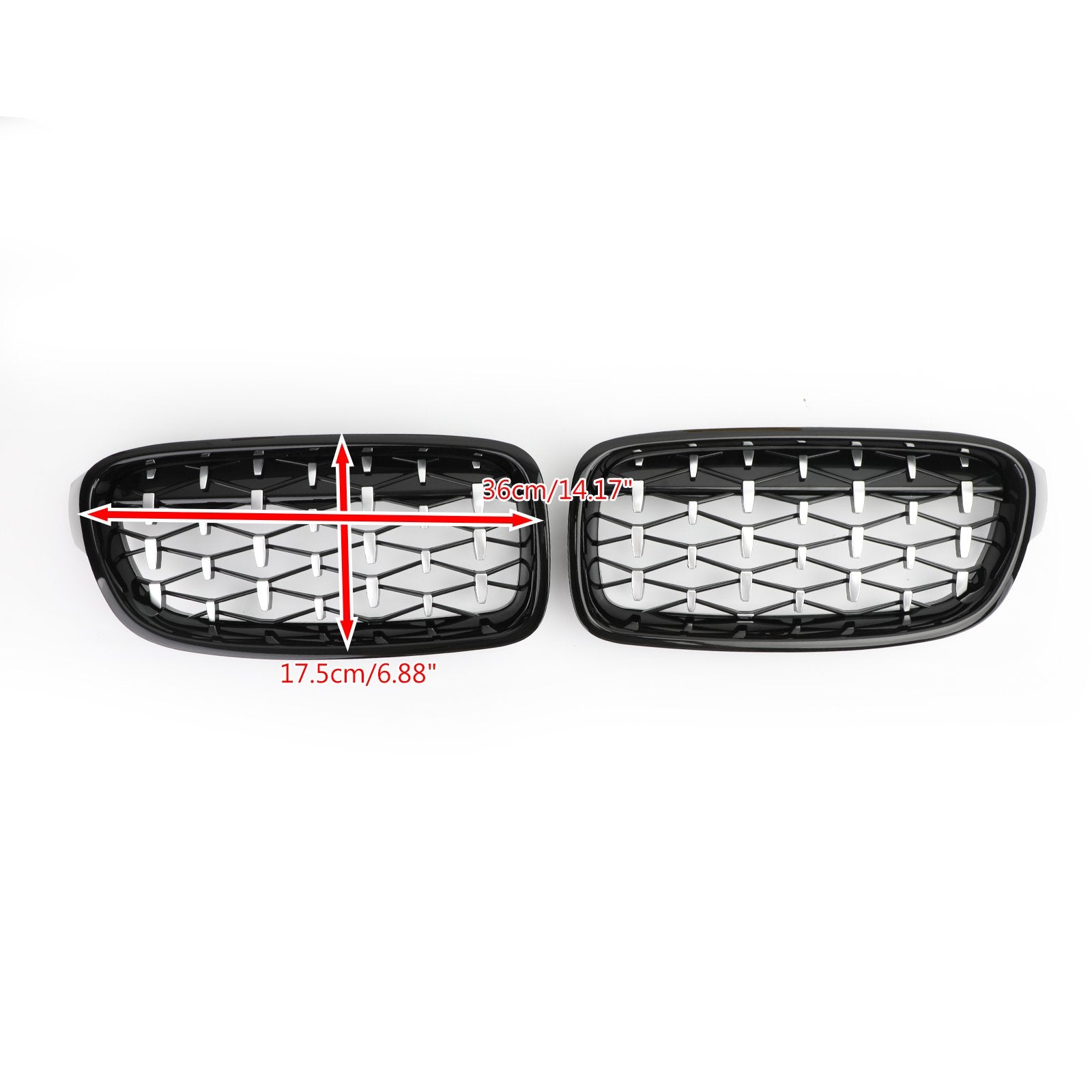 PALASER Front Kidney Grille Grills For 2012-2016 BMW F30 328i 335i - Image 2