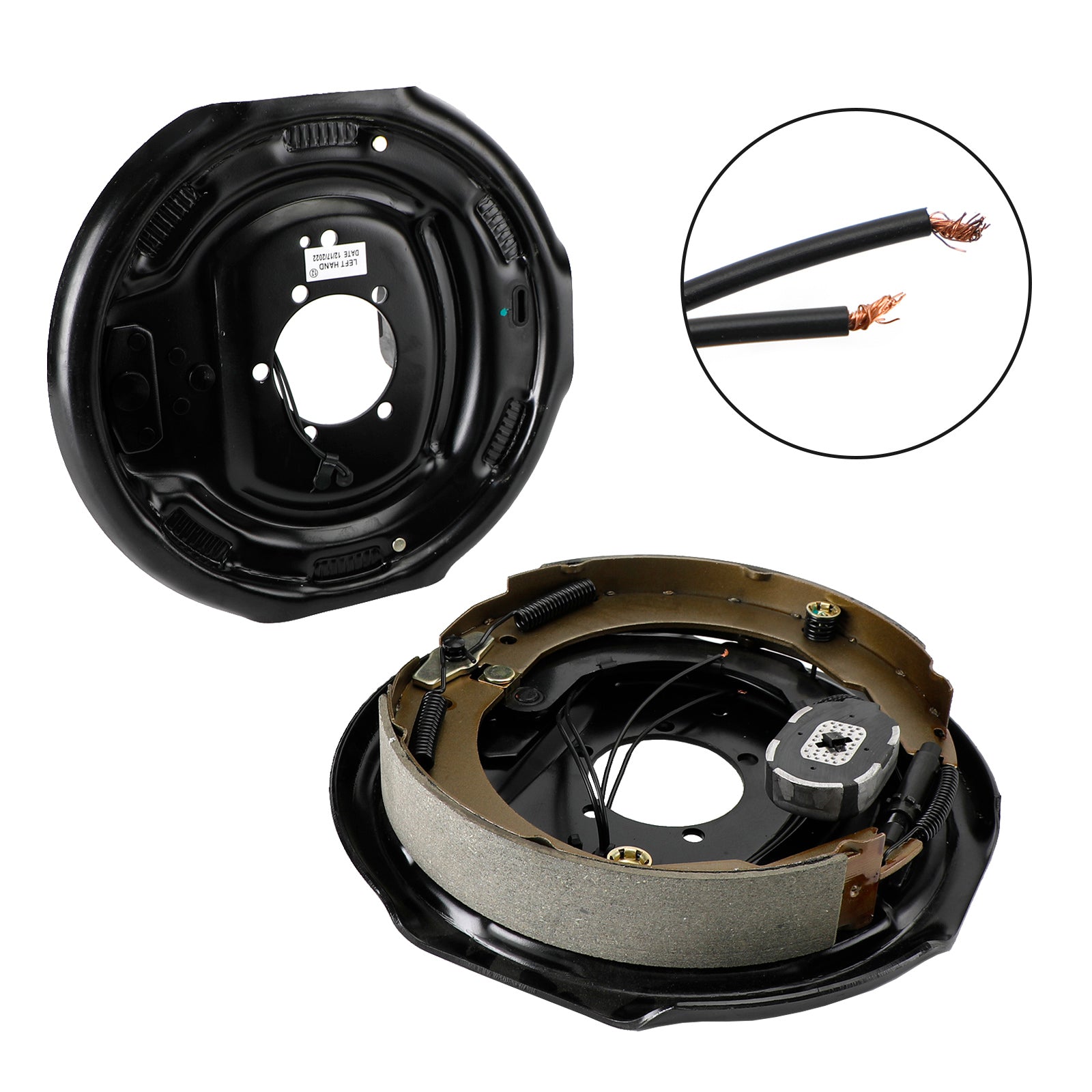 PALASER Electric Trailer Brake Kit-12"-Left And Right Hand Assemblies-5200 To 7000 Lbs - Image 6