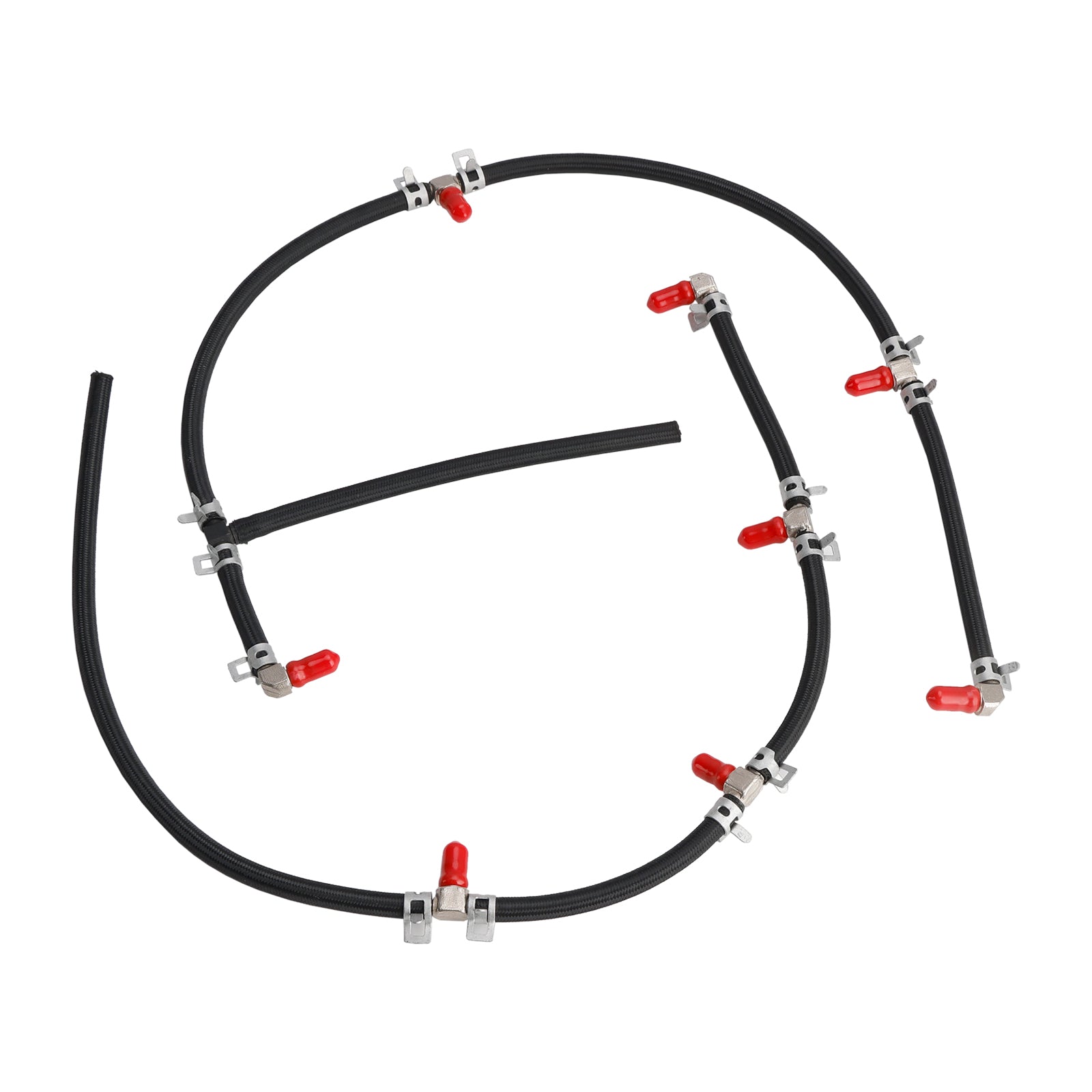 PALASER 2004-2010 Duramax Diesel Truck Engines 6.6L Fuel Injector Return Line Kit 97328733 8973287331 - Image 15
