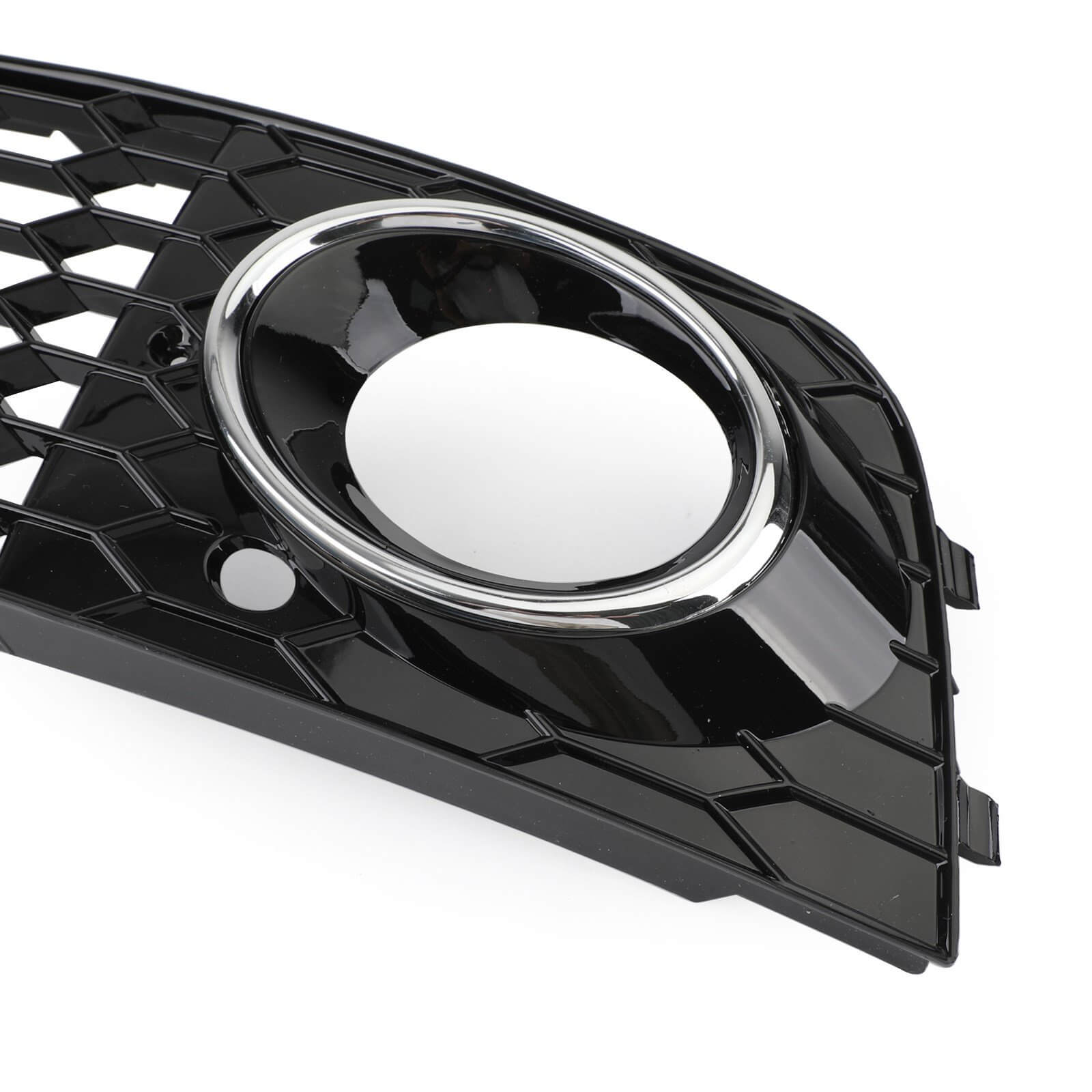 PALASER Pair Honeycomb Mesh Fog Light Open Vent Grill Intake Fit 2009-2012 Audi A4 B8 - Image 5