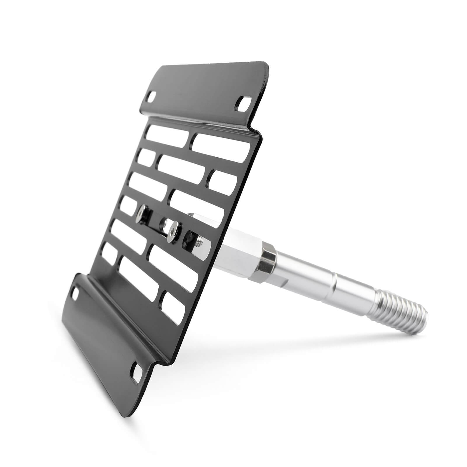 PALASER New Front Bumper Tow Hook License Plate Mounting Holder Bracket Fits For Vw MK6 Golf