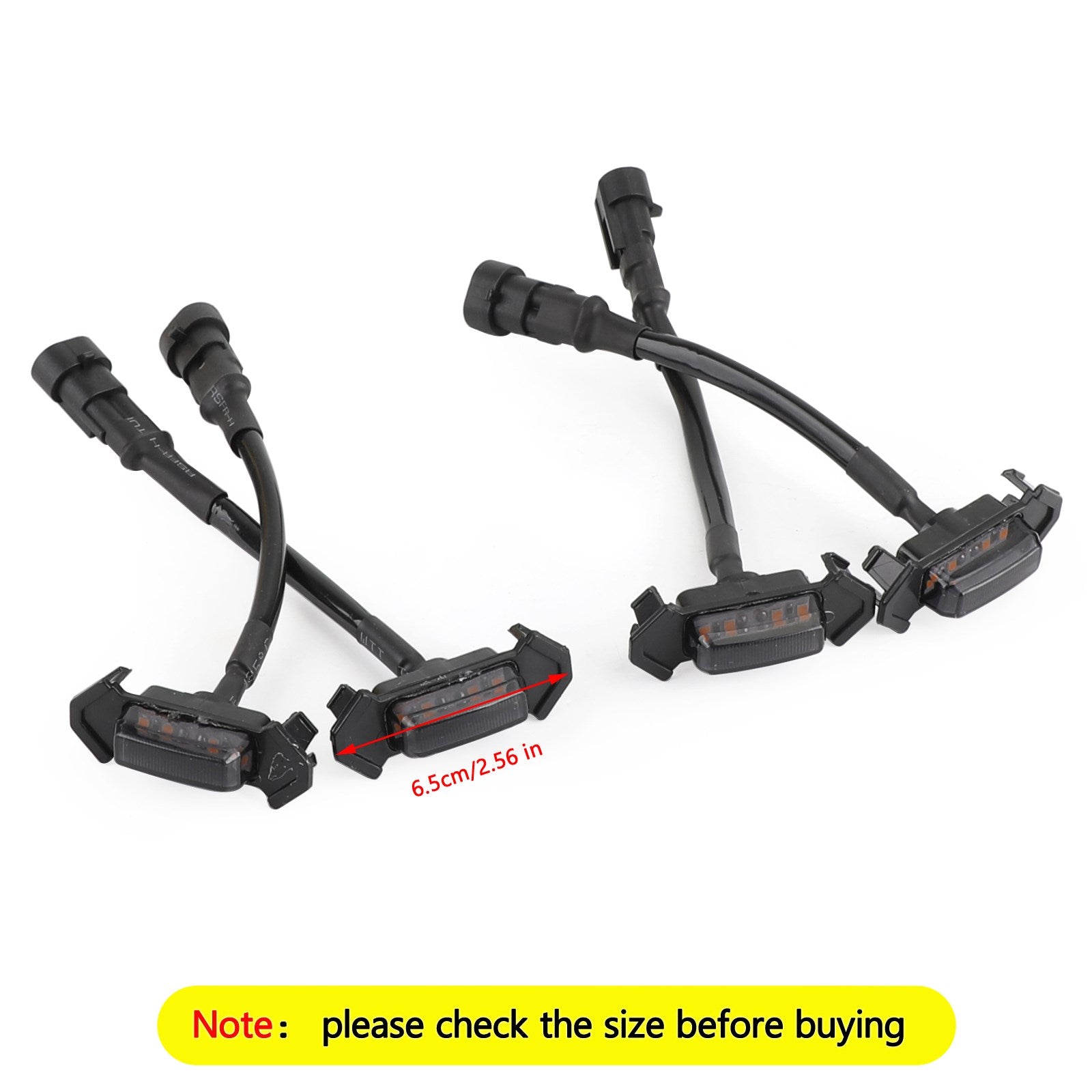 PALASER 4PCS/Set LED Lights Fit Front Bumper Grille Tacoma 2016-2020 PT228-35170 Smoke - Image 2