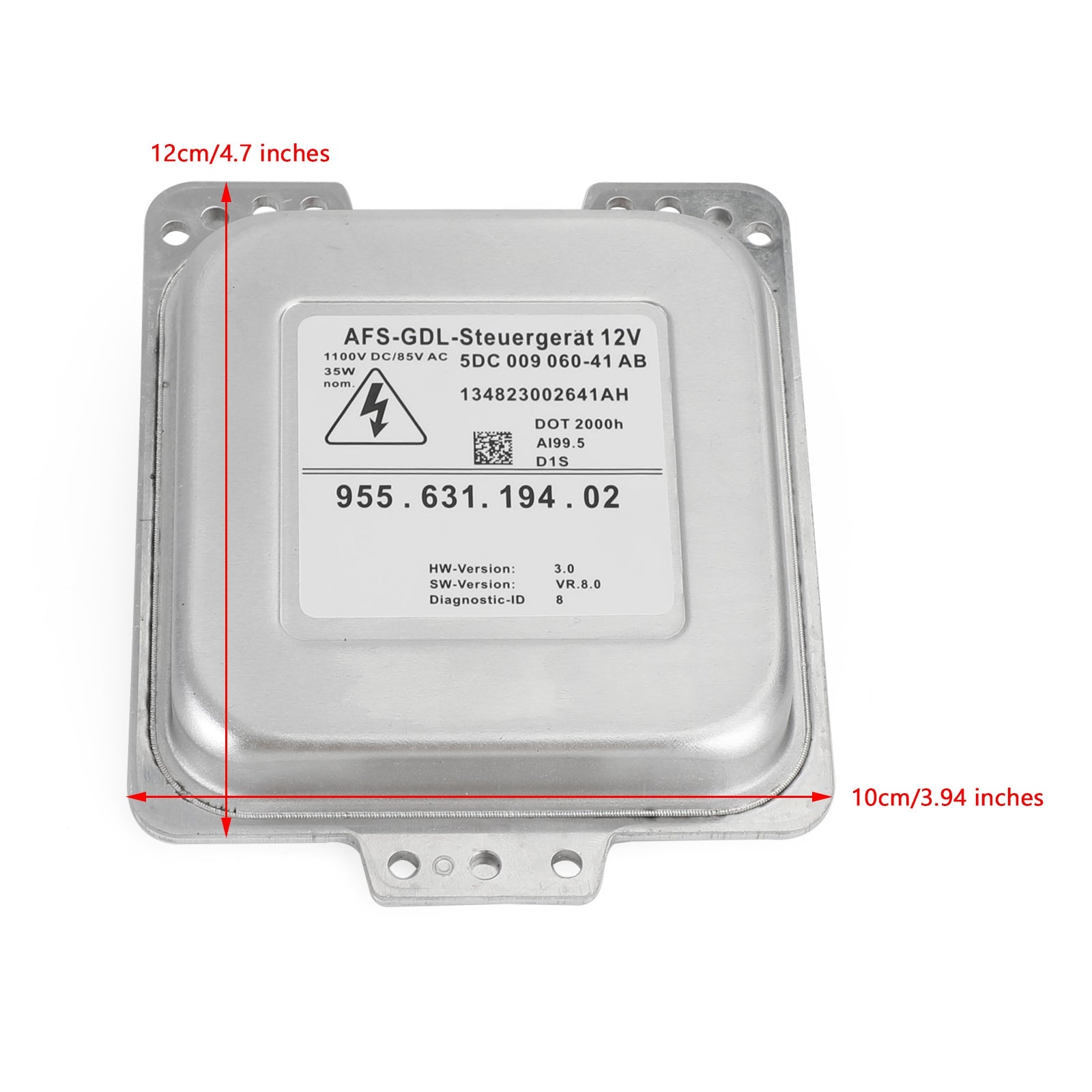 PALASER Porsche Cayenne 2008-2010 Xenon Hid Ballast Control Unit Module 955-631-194-02 - Image 6