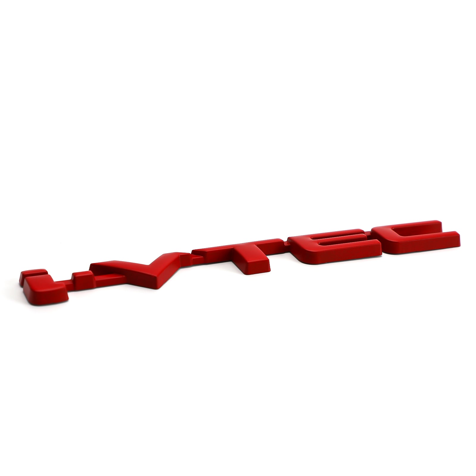 PALASER 3D Metal I-vtec Car Trunk Rear Turbo Fender Emblem Badge Decals Stickers Red - Image 4