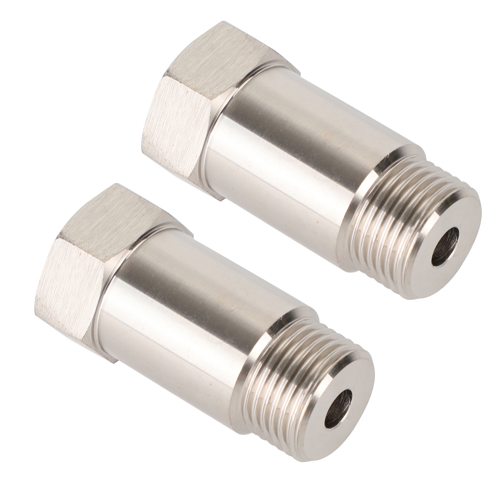 PALASER 2PCS Cel O2 Sensor Adapter M18x15 45mm Check Engine Light Eliminator Pipe Extension Extender - Image 9