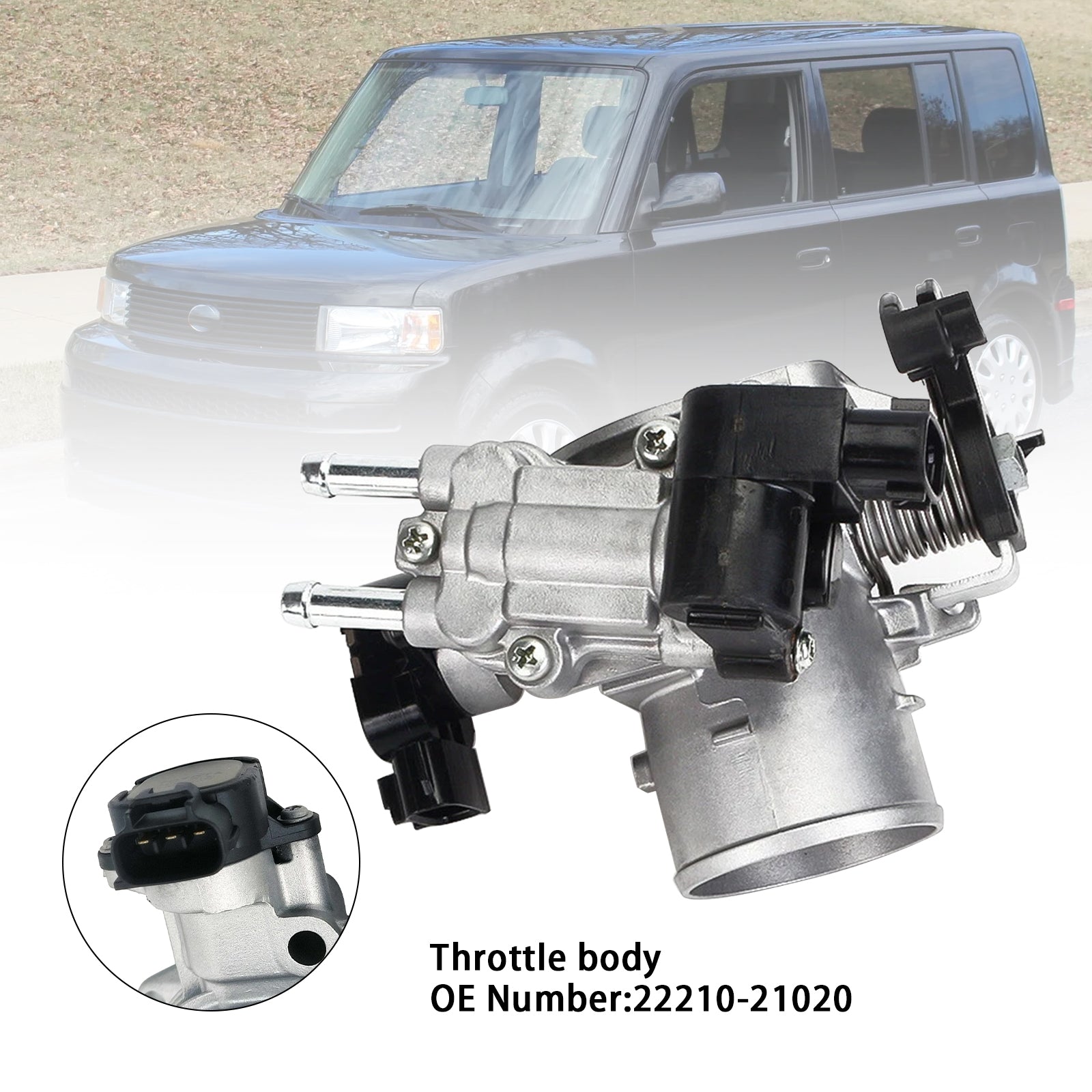 PALASER 2004-2006 Scion Xb A/t Throttle Body 22210-21020 - Image 2