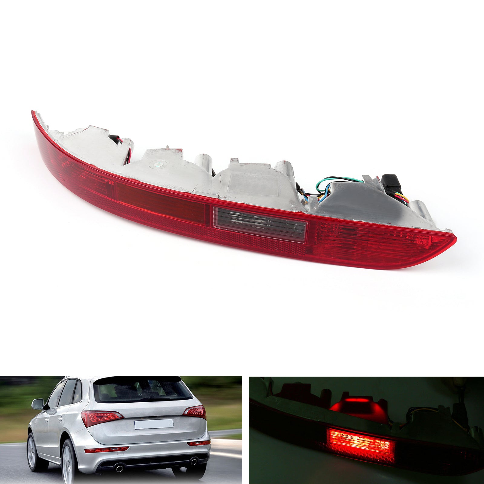 PALASER 2009-2015 Audi Q5 L/r Rear Lower Tail Light Reverse Lamp Bumper Light - Image 5