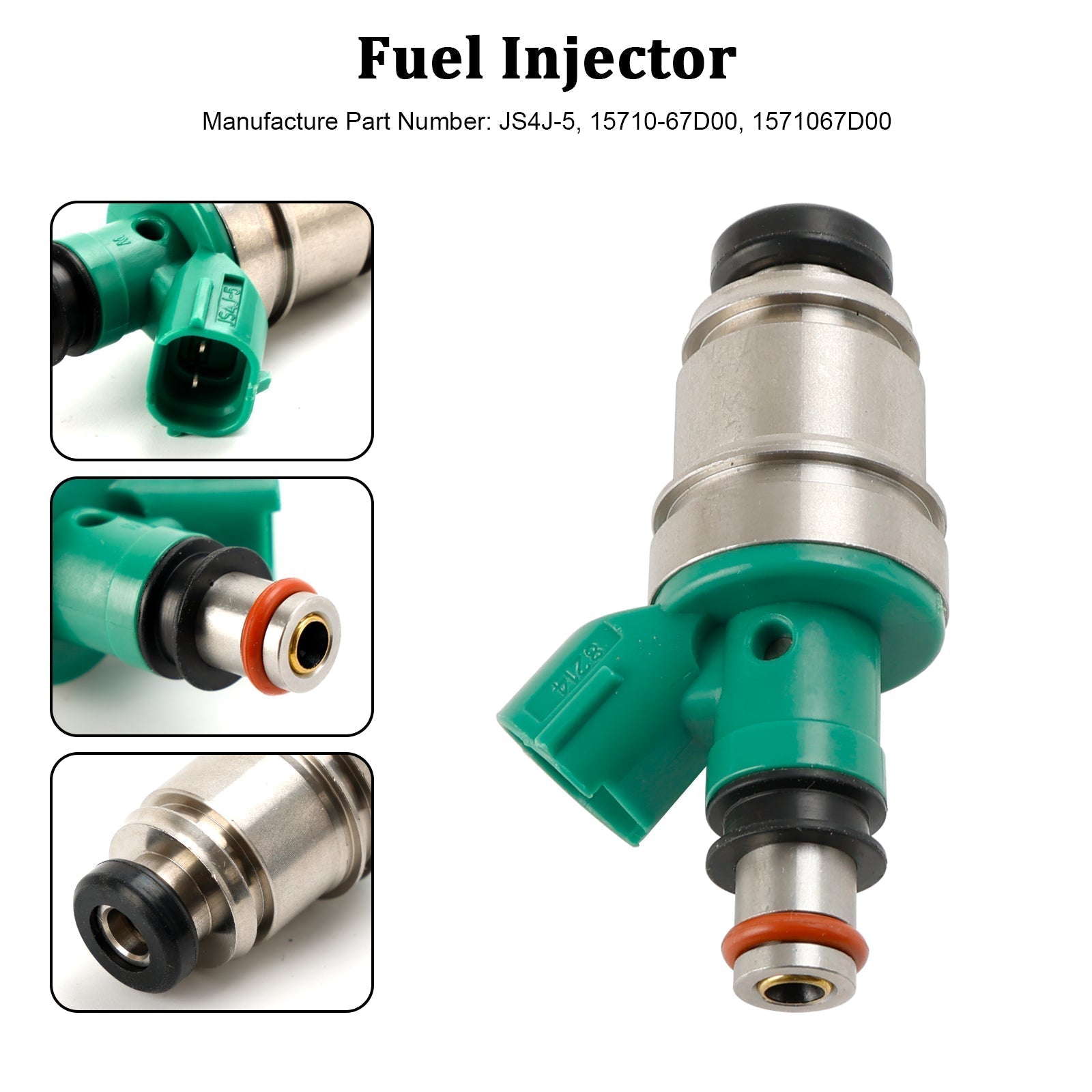 PALASER 2001-2004 Chevrolet Tracker 2.5L V6 Fuel Injector 15710-67D00 JS4J-5 - Image 3