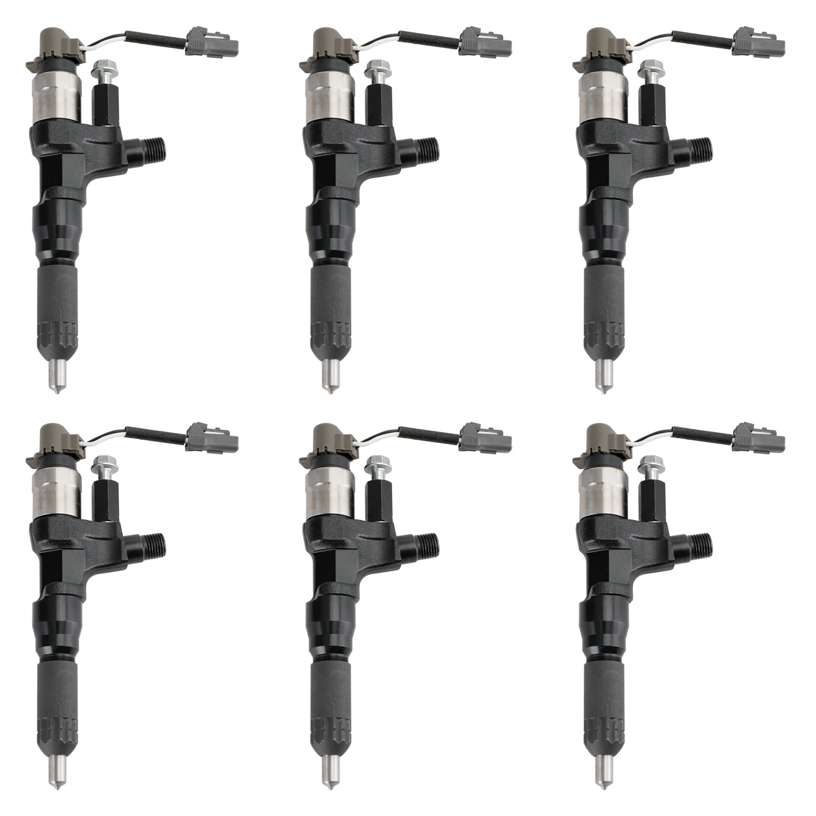 PALASER Hino 3.8L 4.7L 5.0L 6.5L 7.7L 6PCS Fuel Injectors 095000-6593 CB84034501S 095000-6594 - Image 16